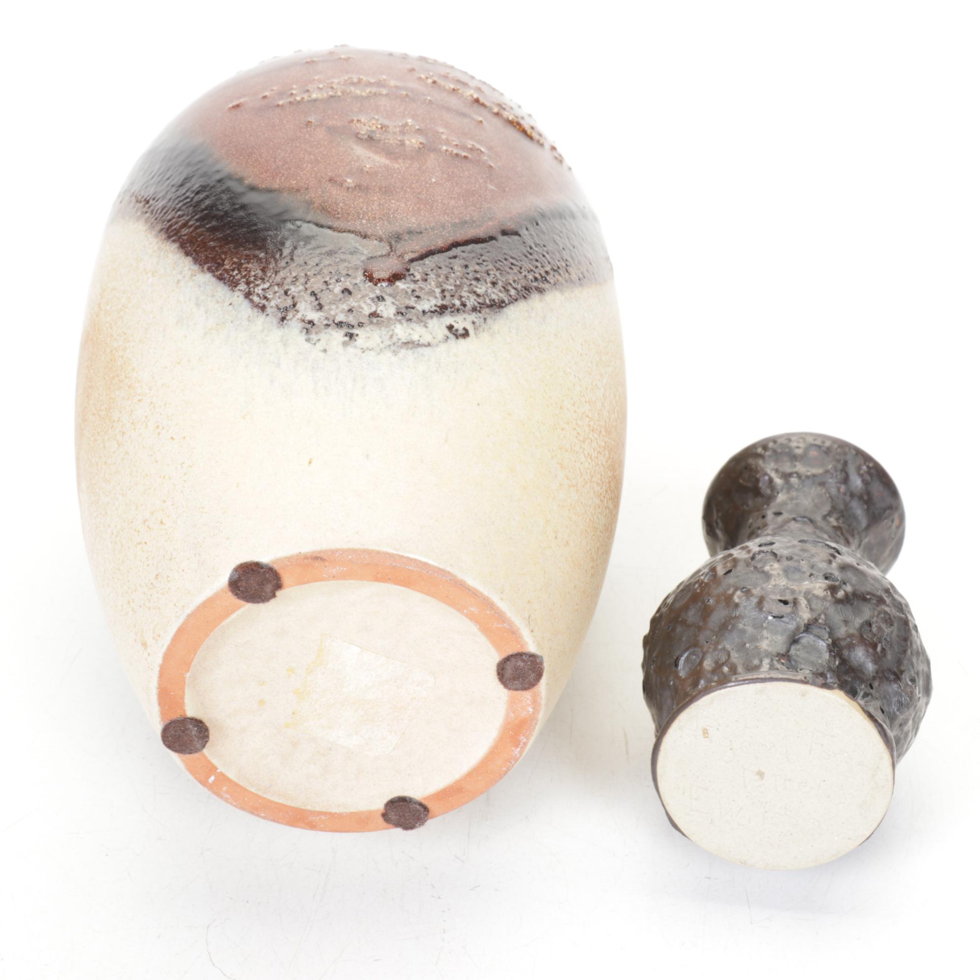 Ceramic Mini Tagine, Vases and Kenyan Carved Soapstone Box