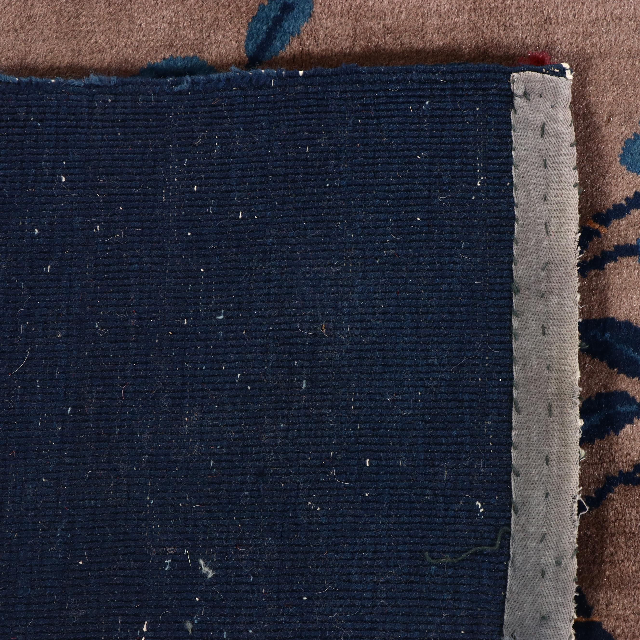 9' x 11'6 Hand-Knotted Chinese Art Nichols Style Area Rug