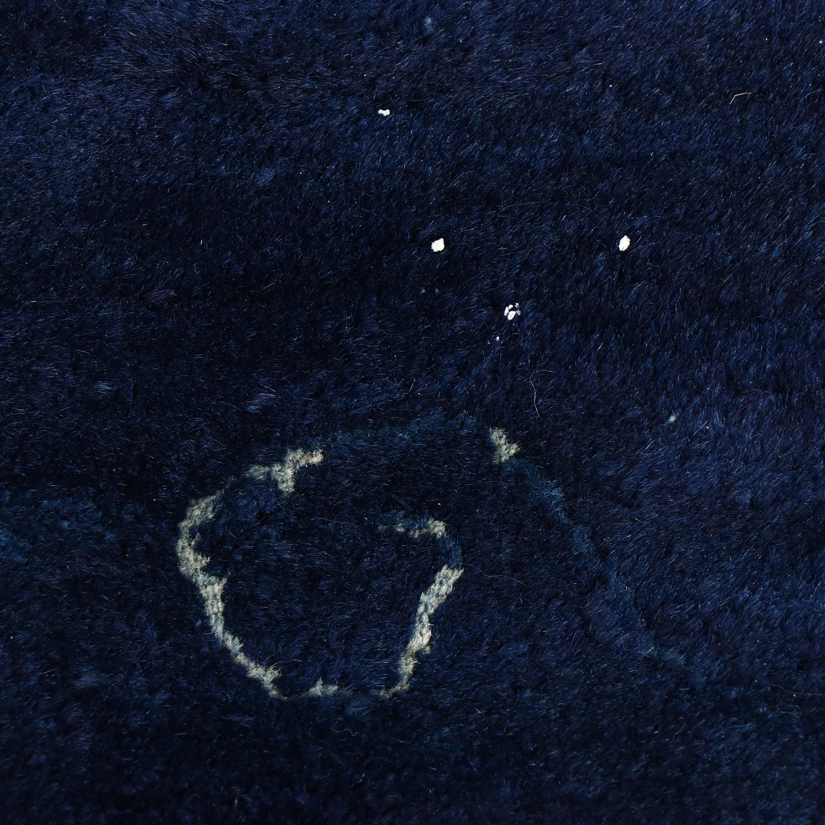 9' x 11'6 Hand-Knotted Chinese Art Nichols Style Area Rug