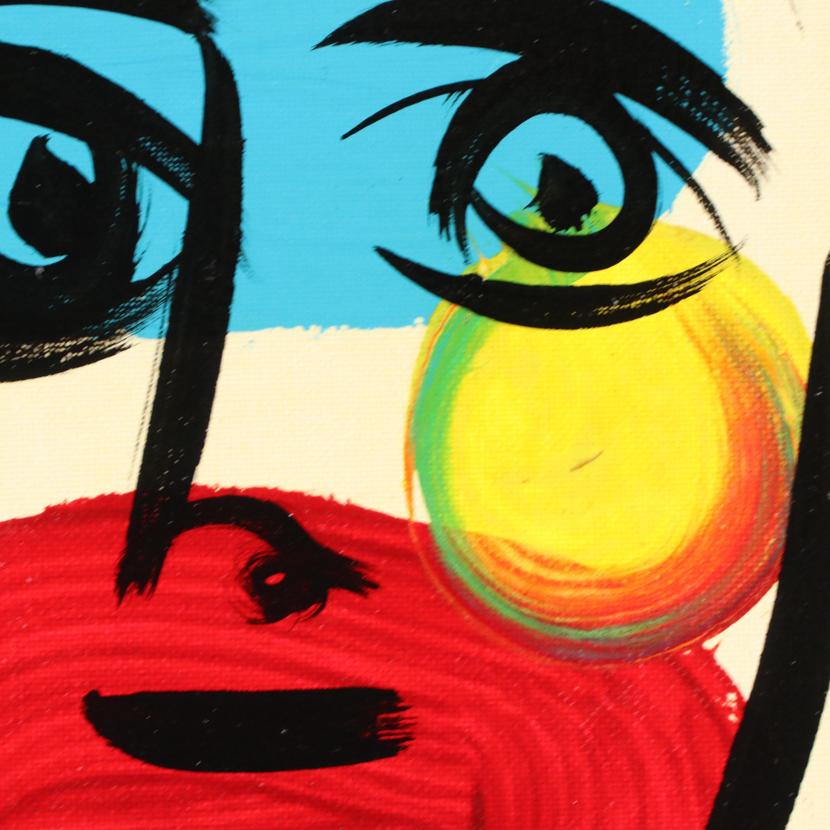 Peter Robert Keil Stylized Acrylic Portrait