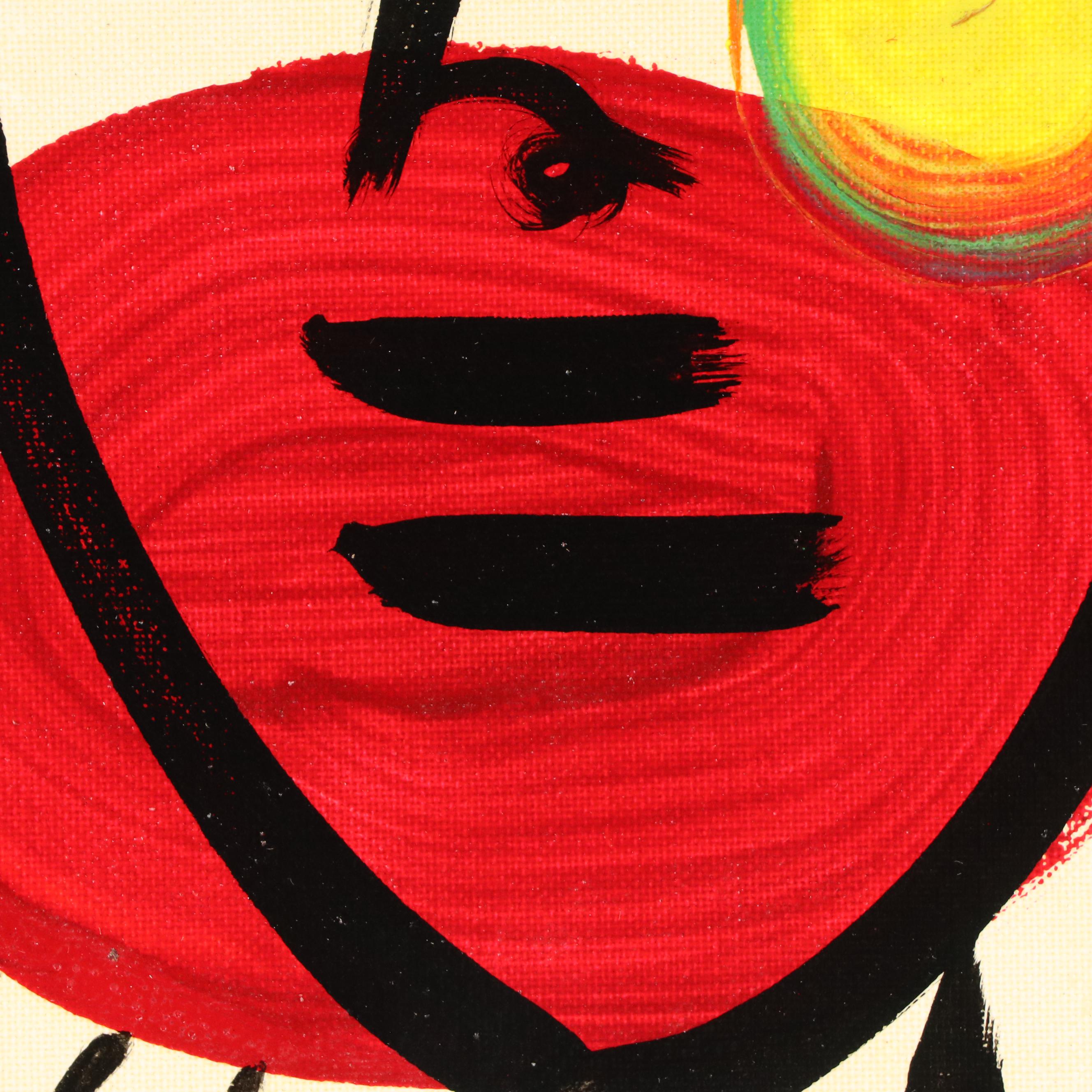 Peter Robert Keil Stylized Acrylic Portrait