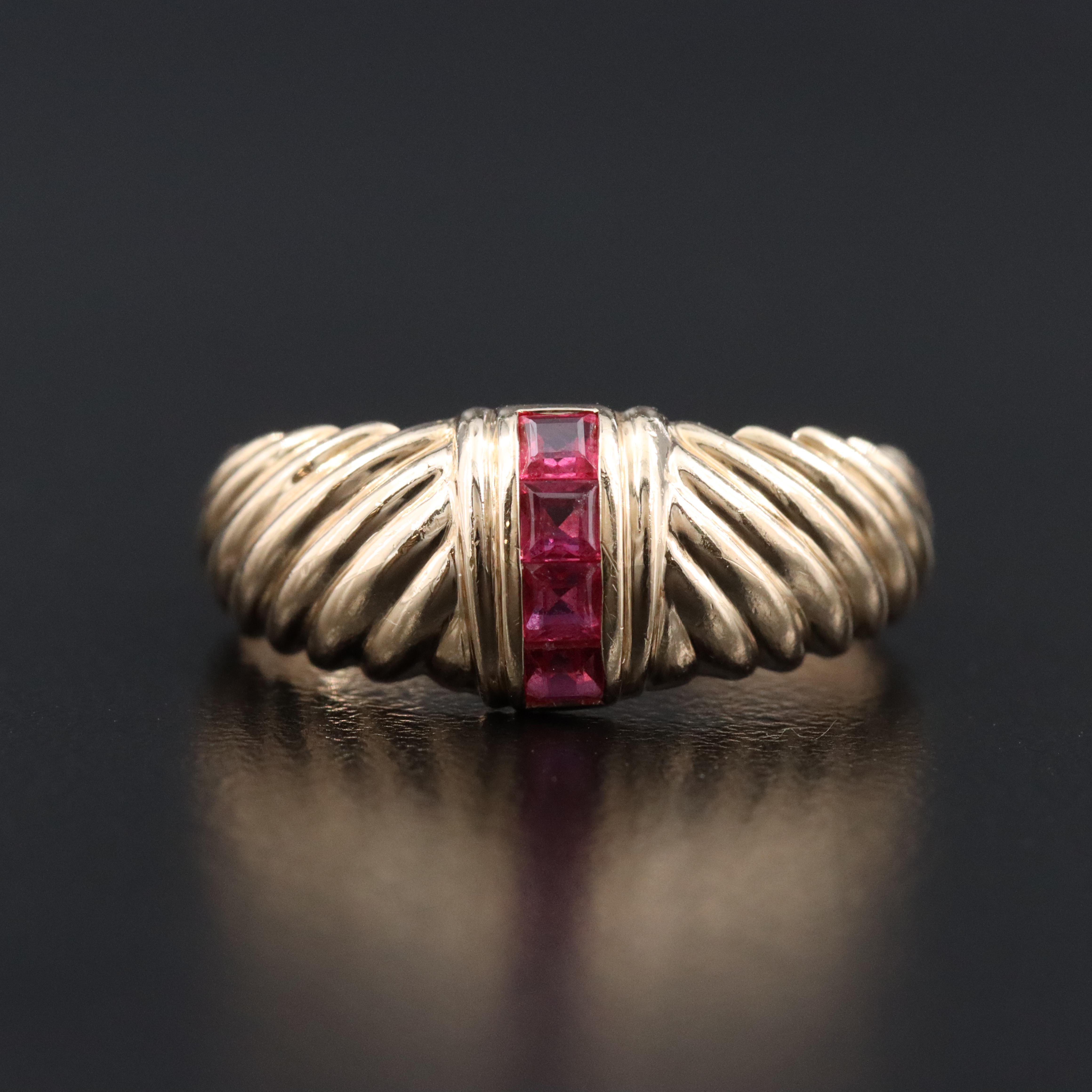 14K Ruby Ring