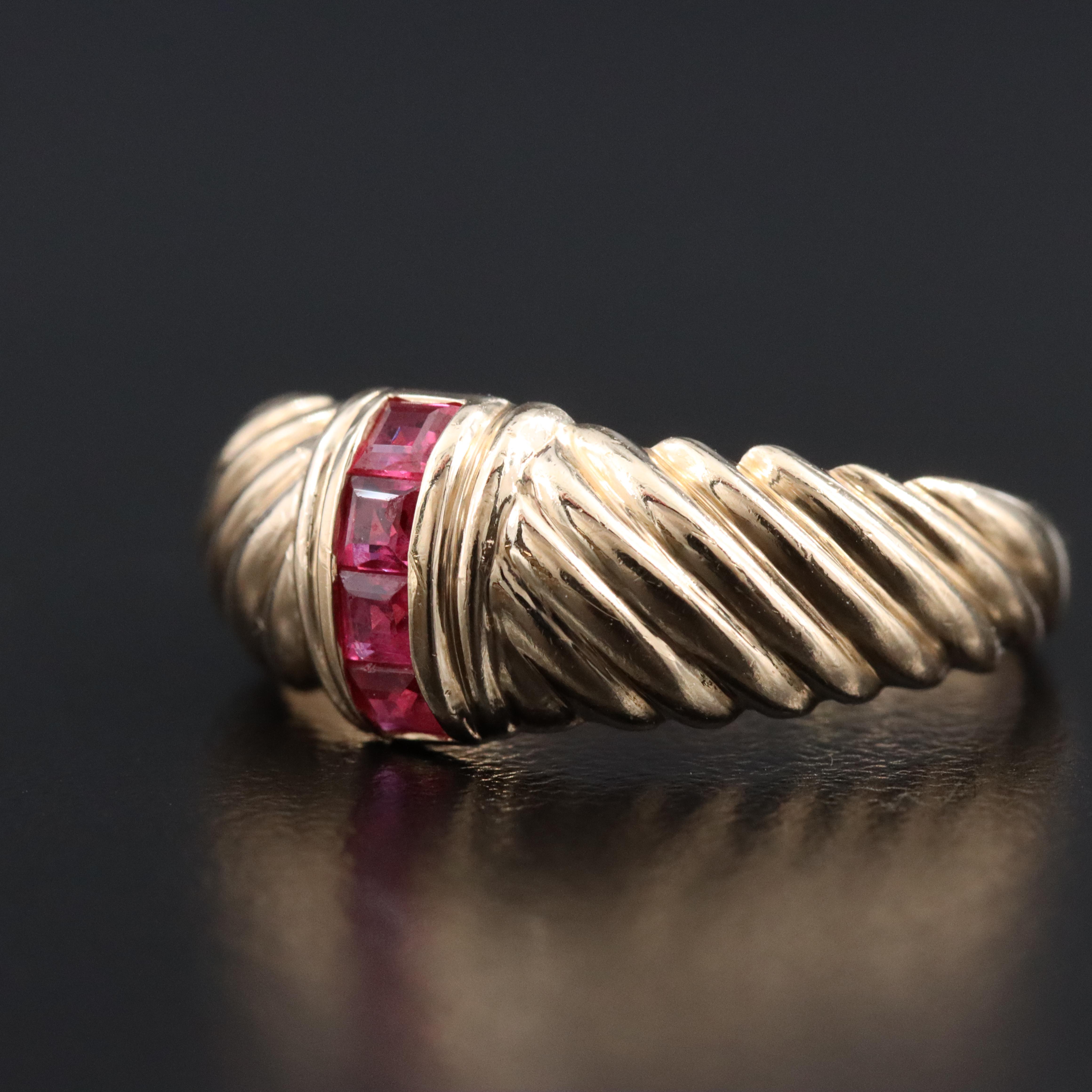 14K Ruby Ring