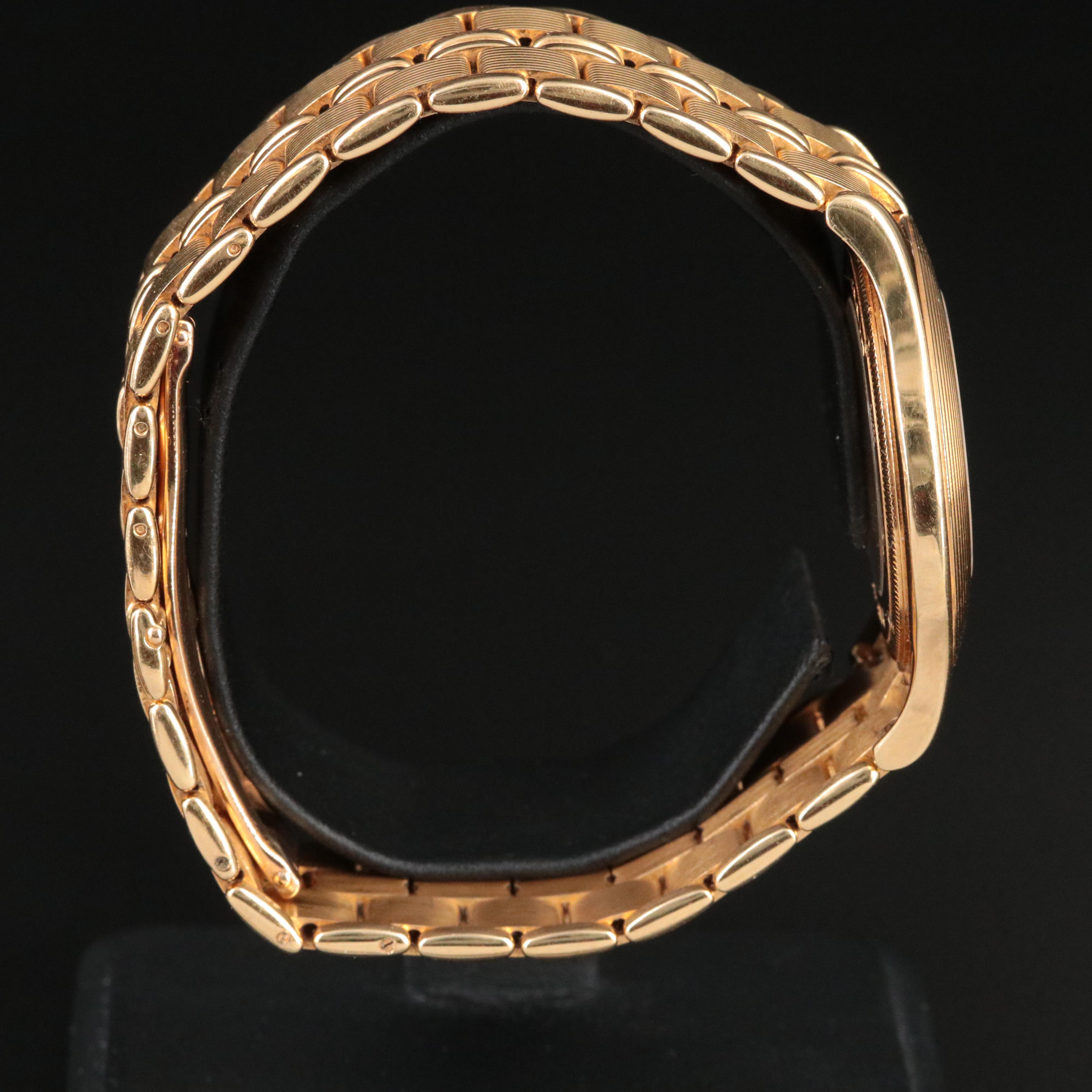 18K Mauboussin Semi Skeletonized Mother-of-Pearl Dial Watch