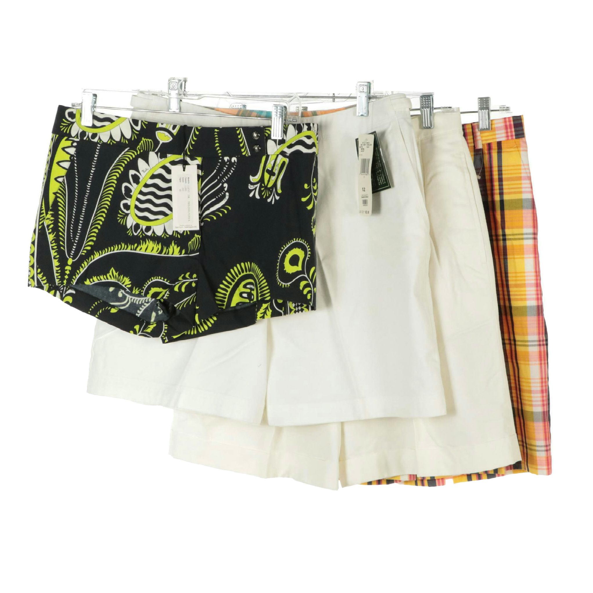 Emilio Pucci Mini Shorts with Escada Sport & Lauren Ralph Lauren Bermuda Shorts