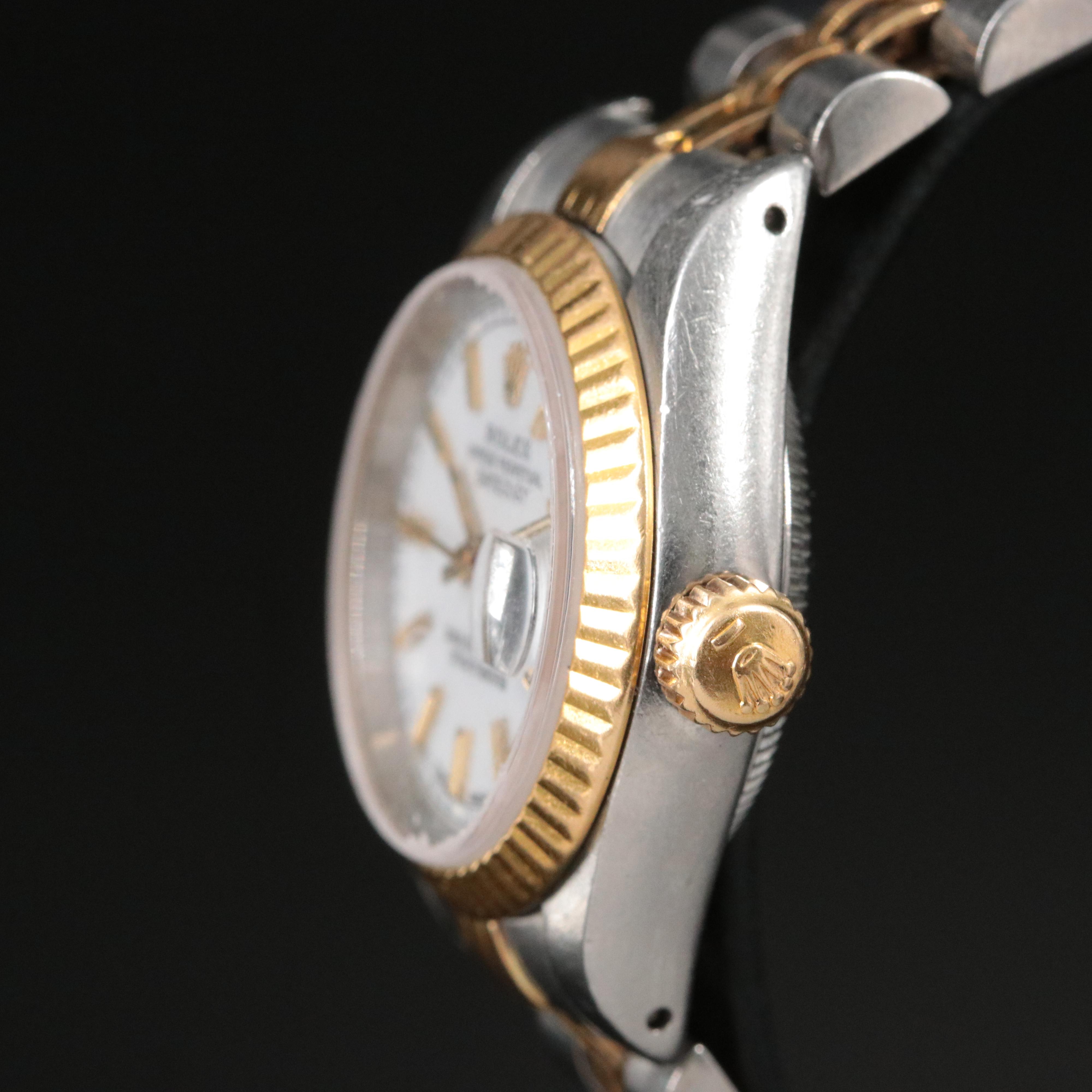 1991 Rolex Datejust 18K and Steel Two-Tone Watch