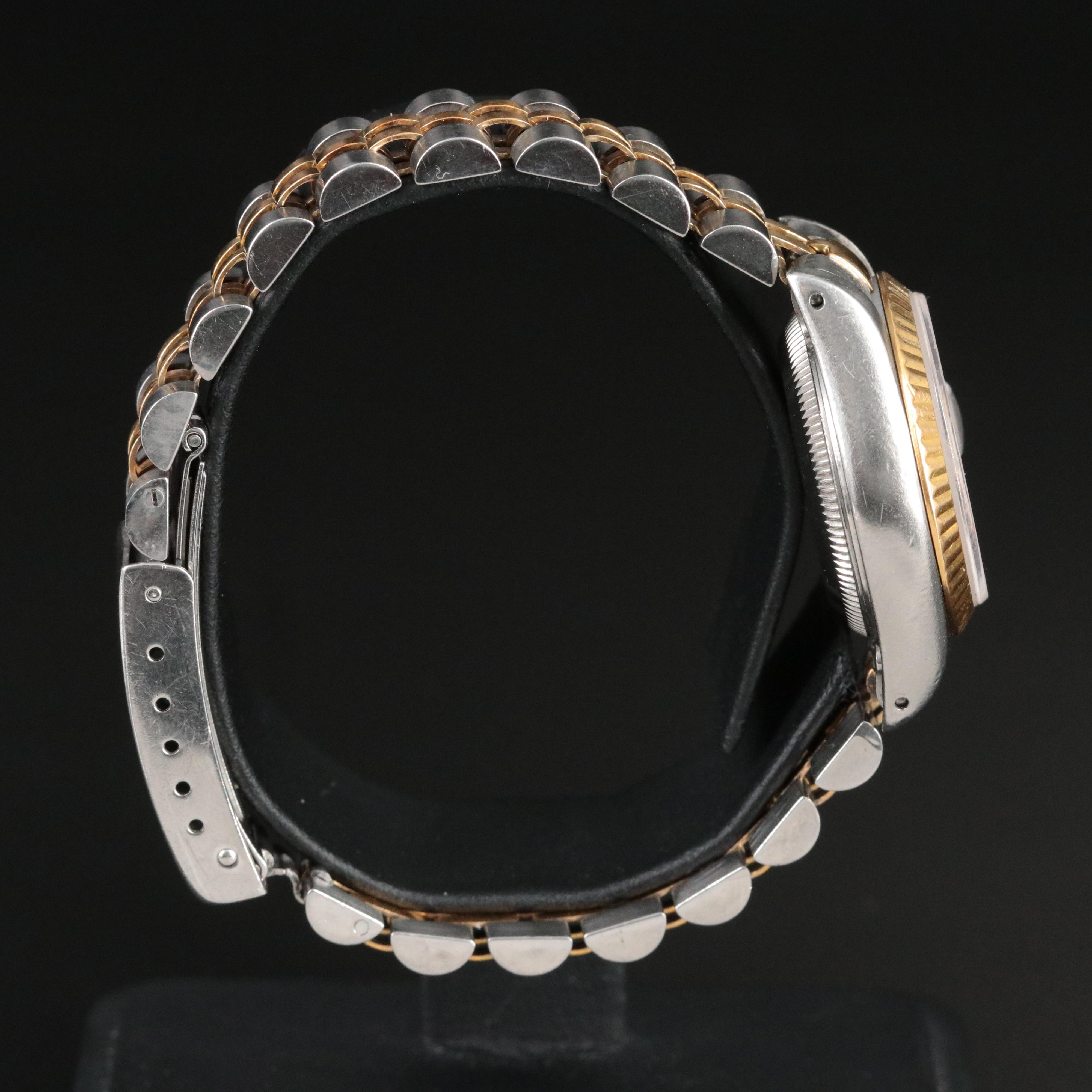 1991 Rolex Datejust 18K and Steel Two-Tone Watch