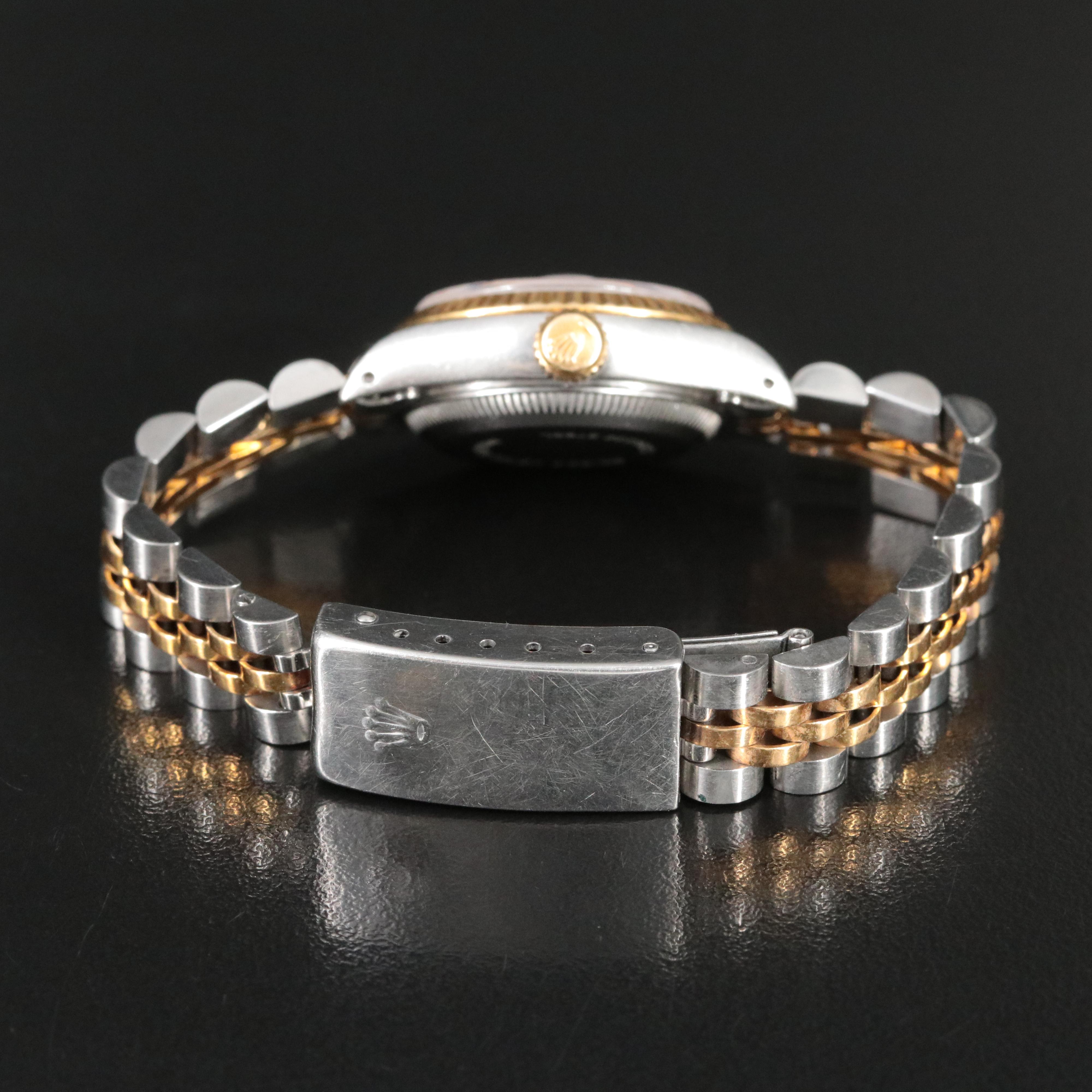 1991 Rolex Datejust 18K and Steel Two-Tone Watch