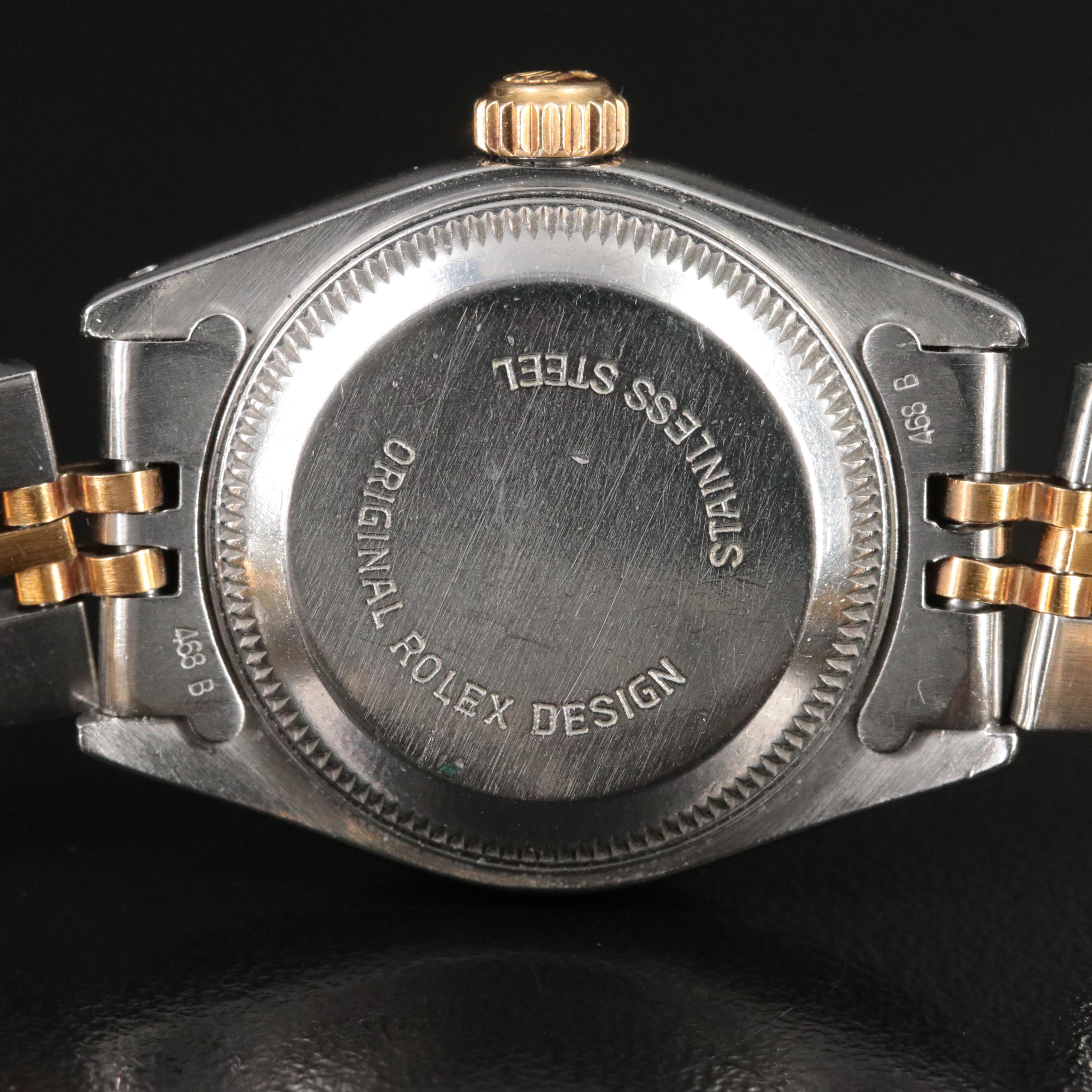 1991 Rolex Datejust 18K and Steel Two-Tone Watch