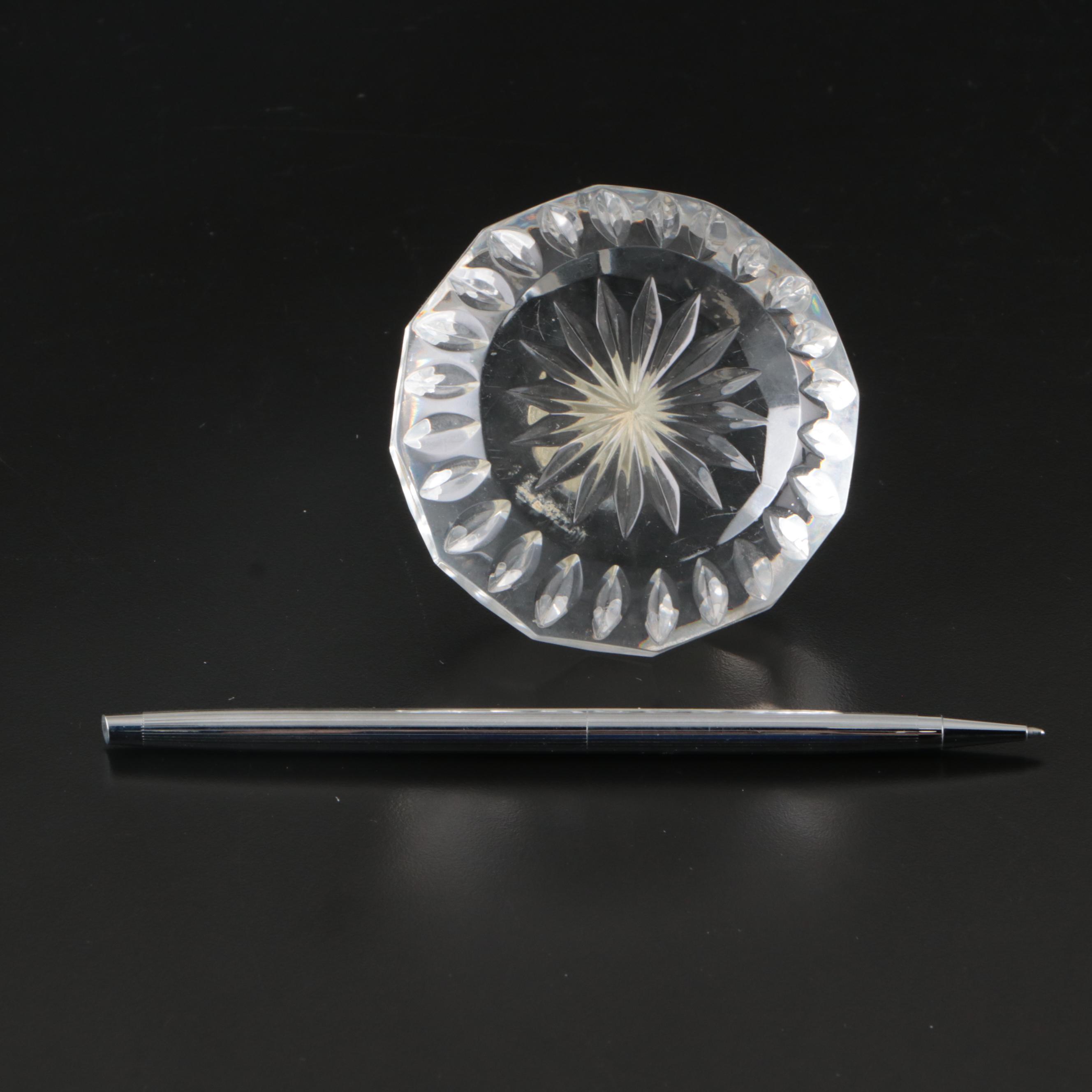 Waterford Crystal Pen Holder, Shannon Crystal Votive Holder and More