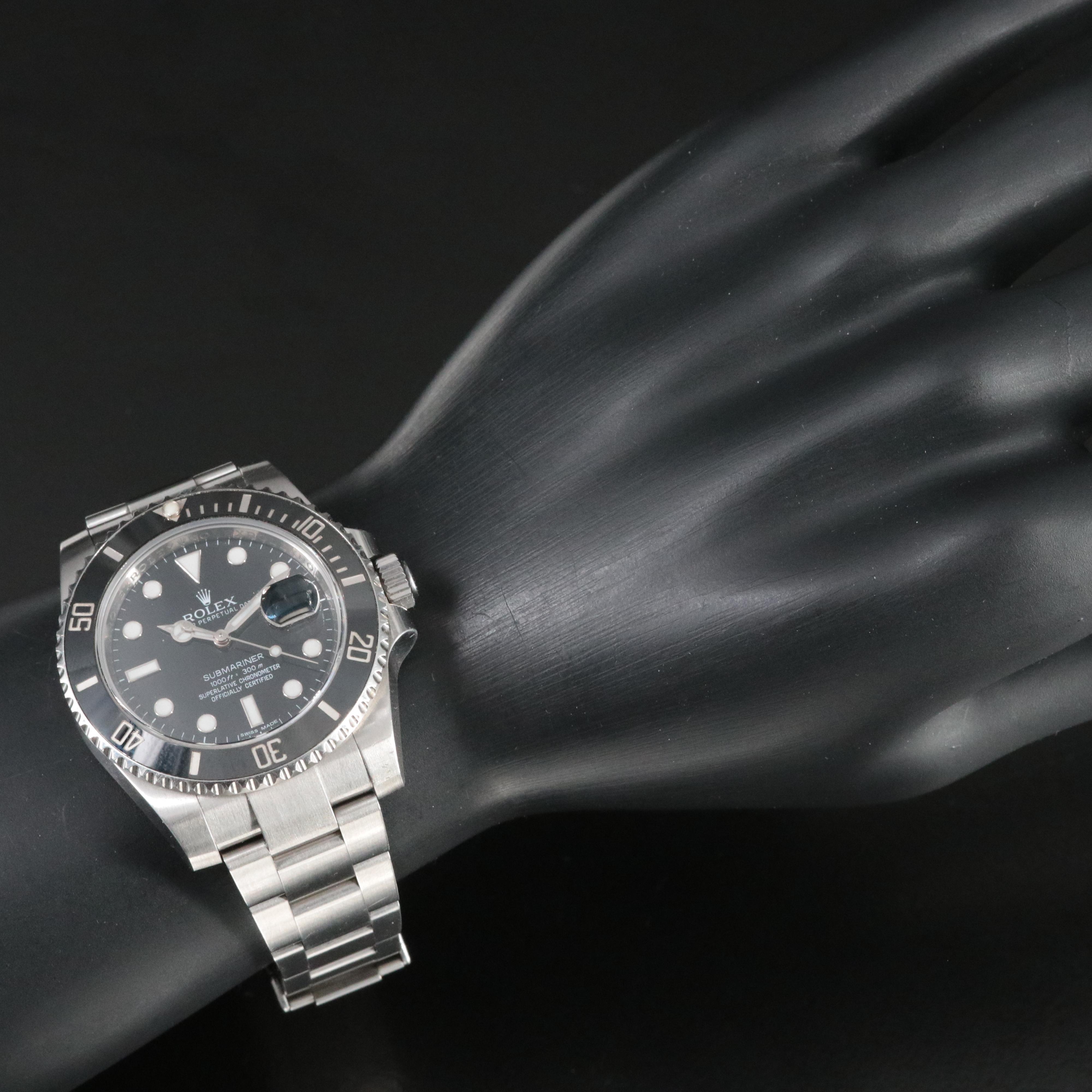 Rolex Submariner Date Cerachrom Bezel Watch