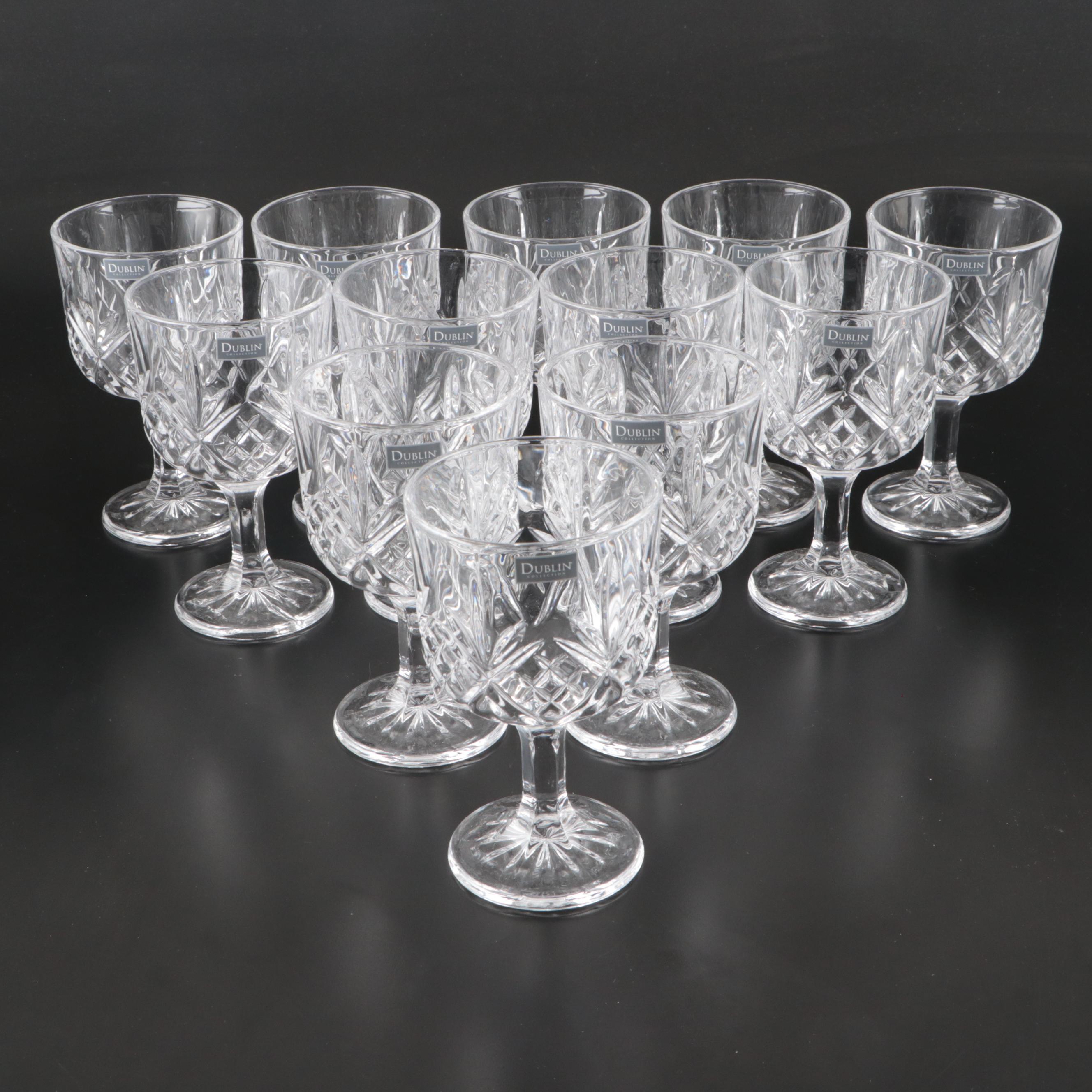 Shannon by Godinger Dublin Mixology Crystal Gin Glasses