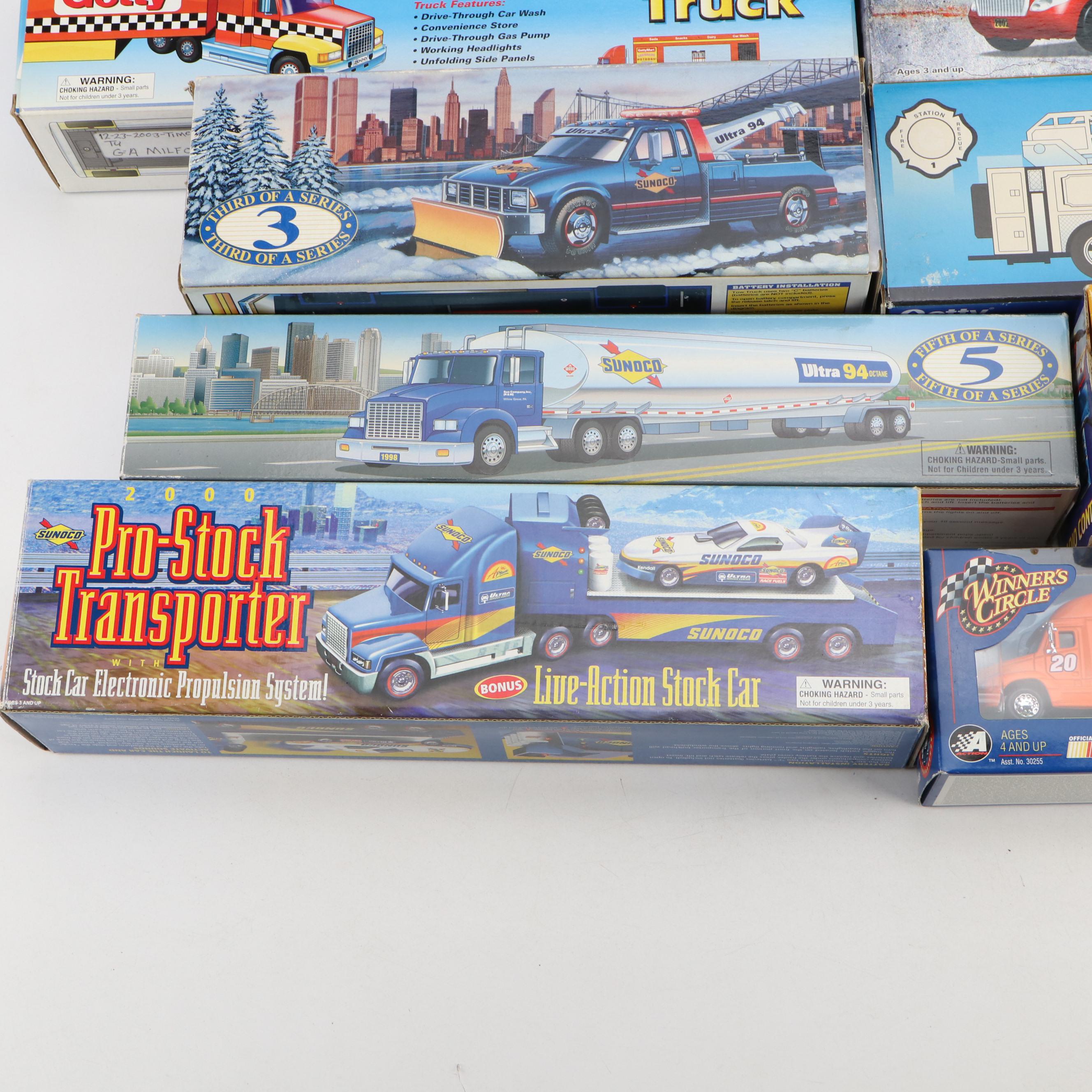 Hess, Amoco, Sunoco and More Toy Trucks, Late 20th-Early 21st Century