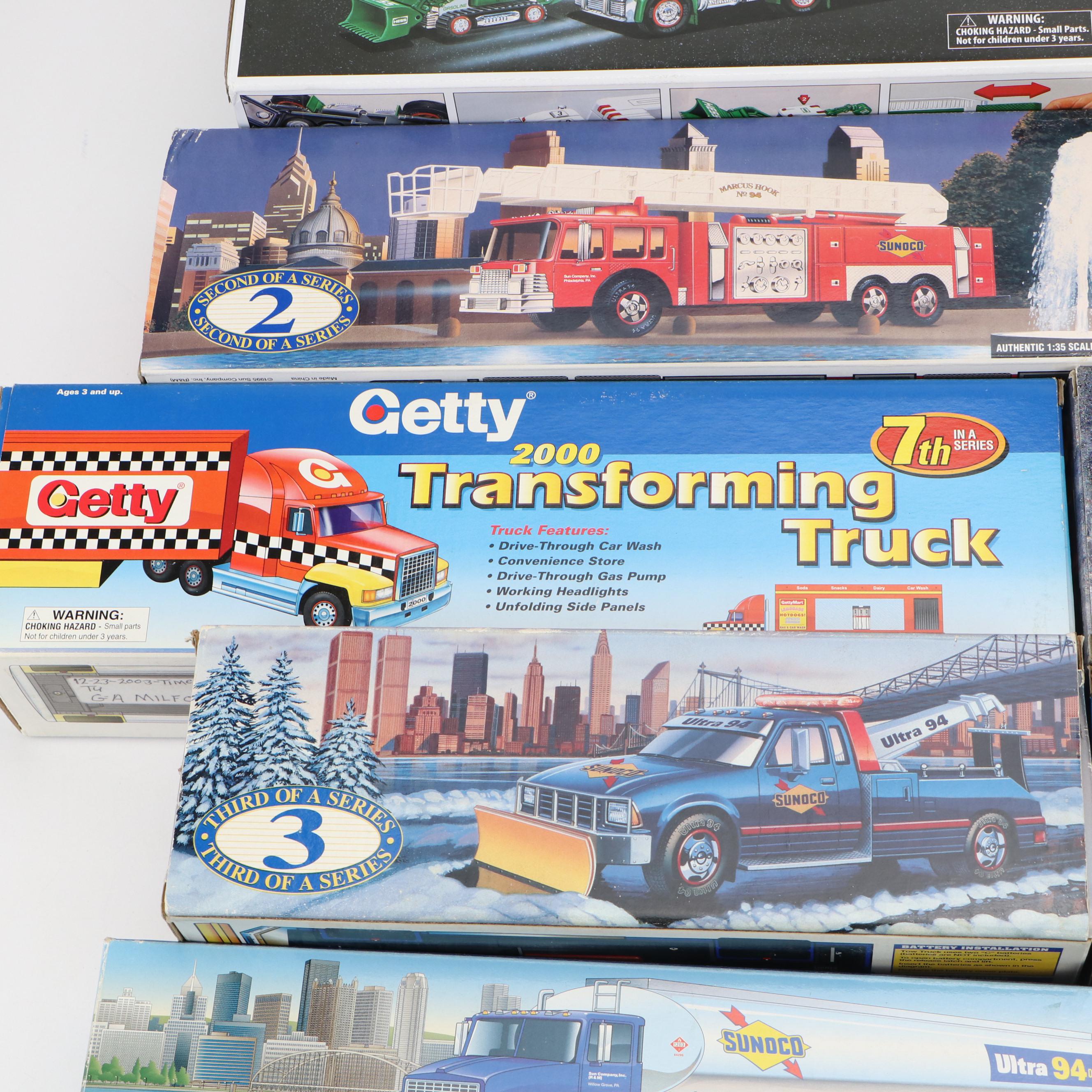 Hess, Amoco, Sunoco and More Toy Trucks, Late 20th-Early 21st Century