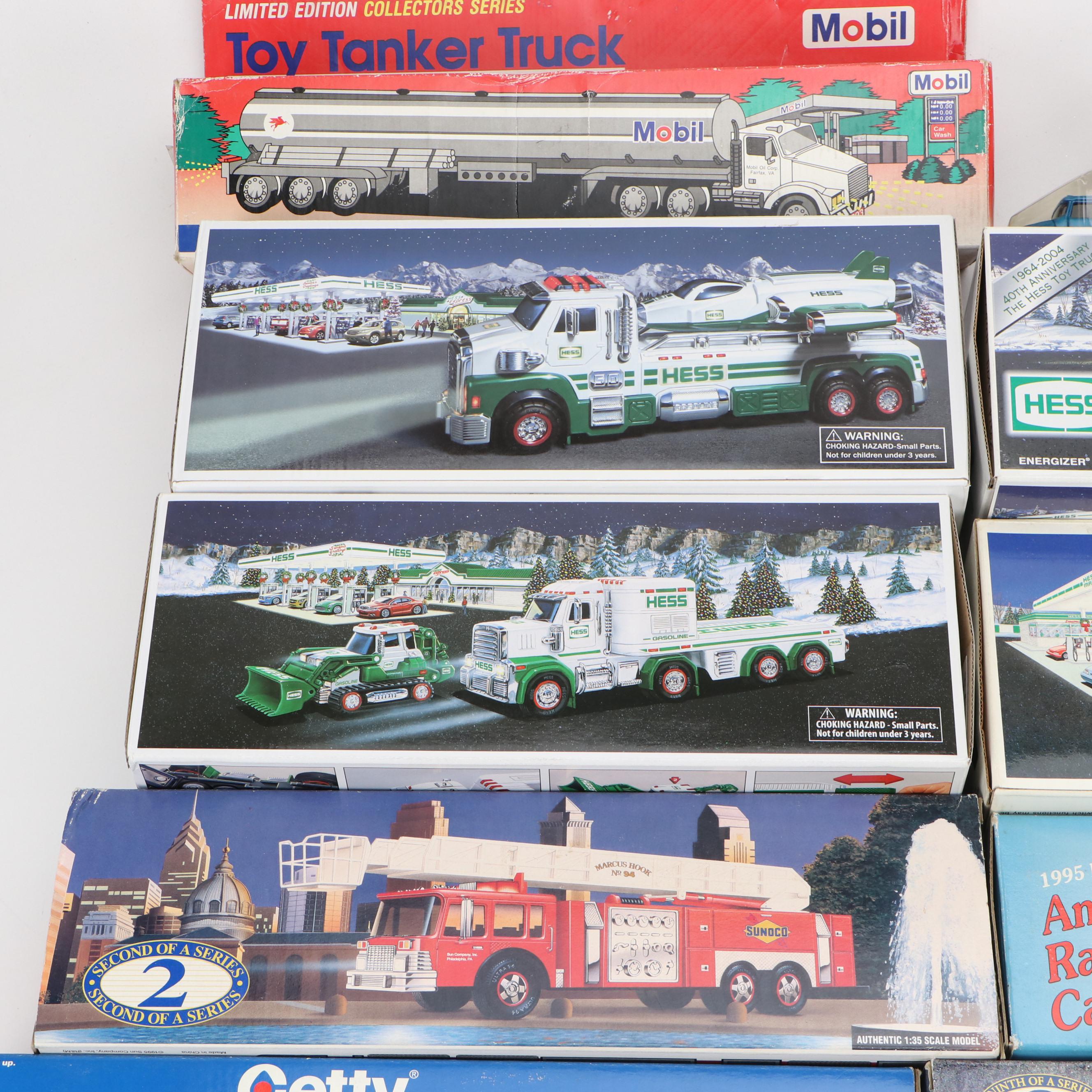 Hess, Amoco, Sunoco and More Toy Trucks, Late 20th-Early 21st Century