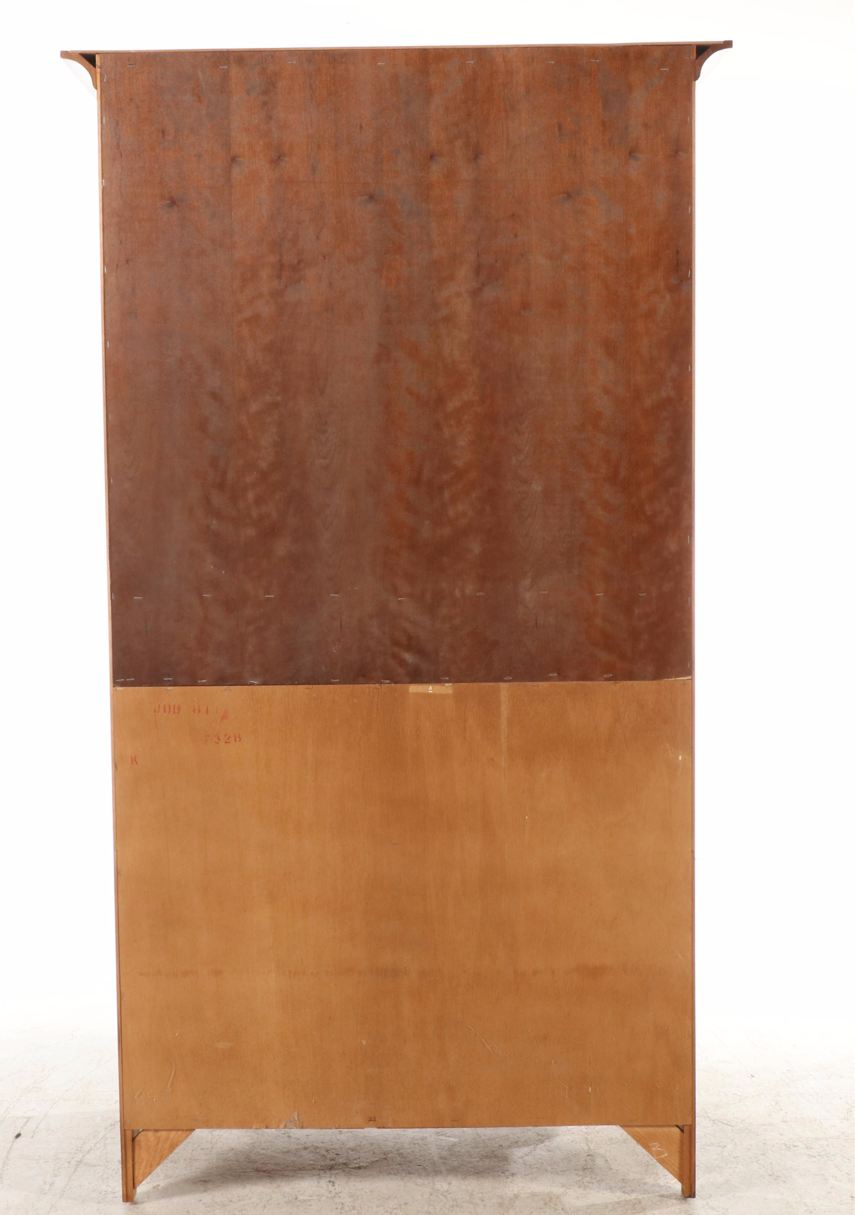 Jamestown Sterling Shaker Sampler Collection Cherry Armoire