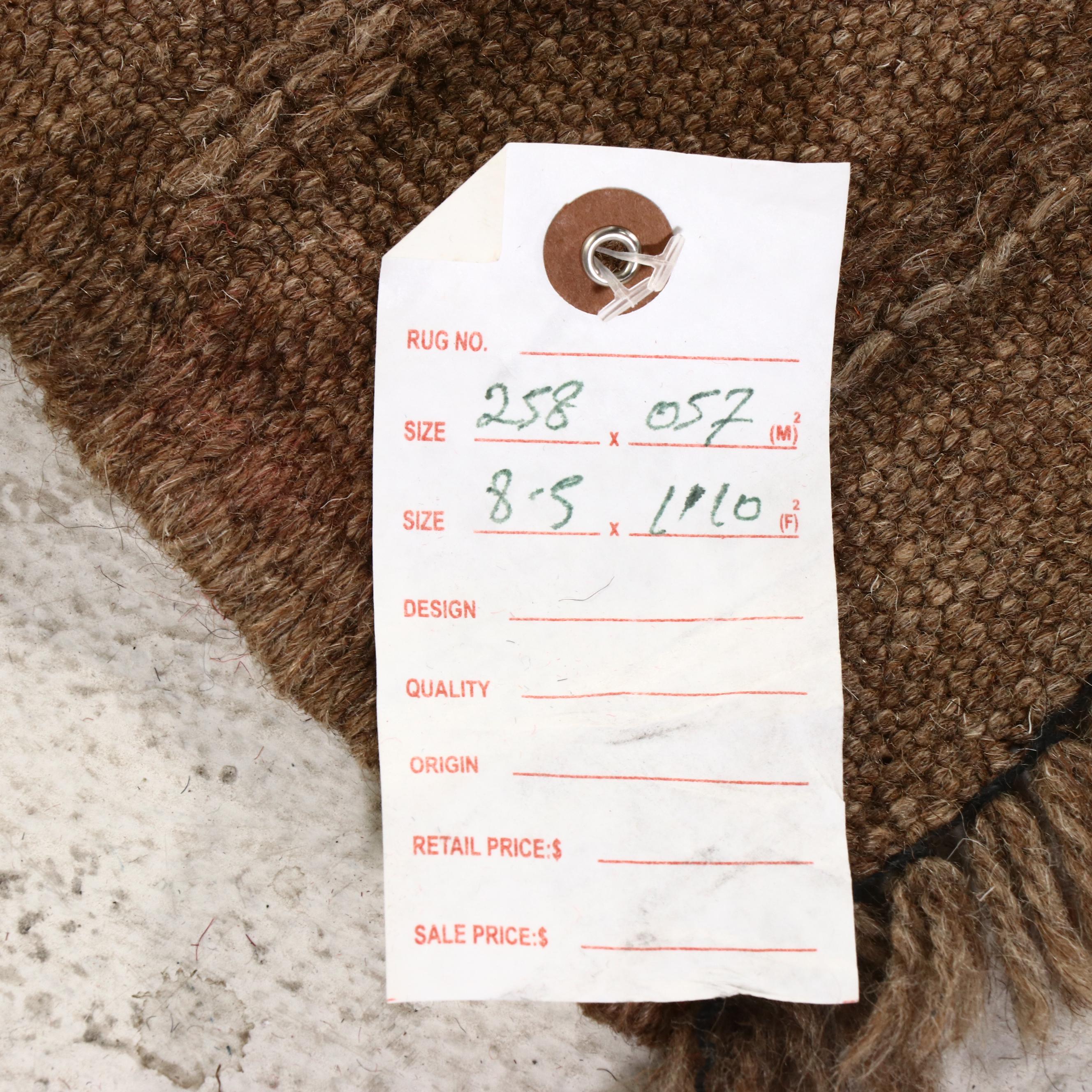 1'11 x 8'7 Handwoven Afghan Mashwani Carpet Runner