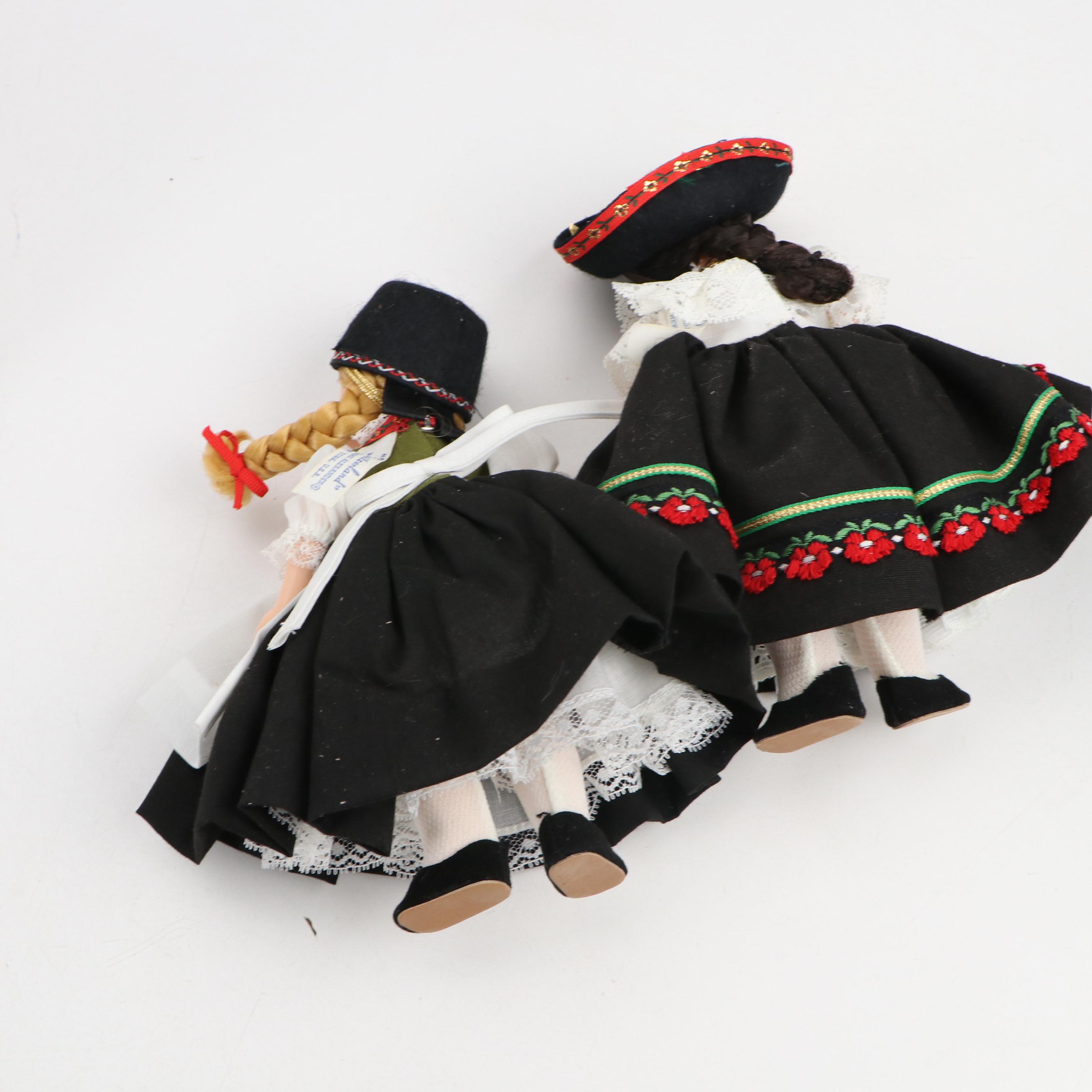 Madame Alexander International Collection and Betsy Ross Dolls with Others