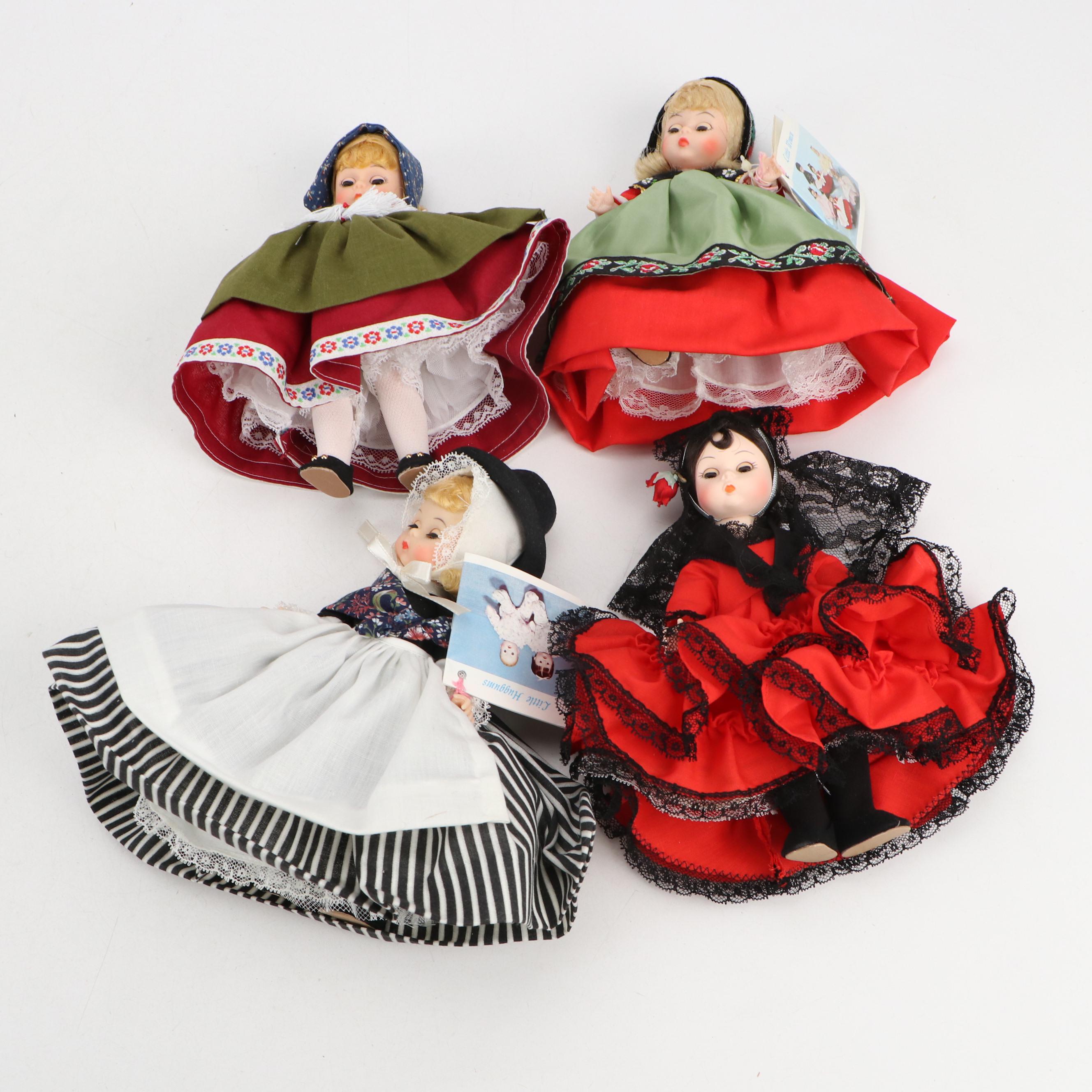 Madame Alexander International Collection and Betsy Ross Dolls with Others