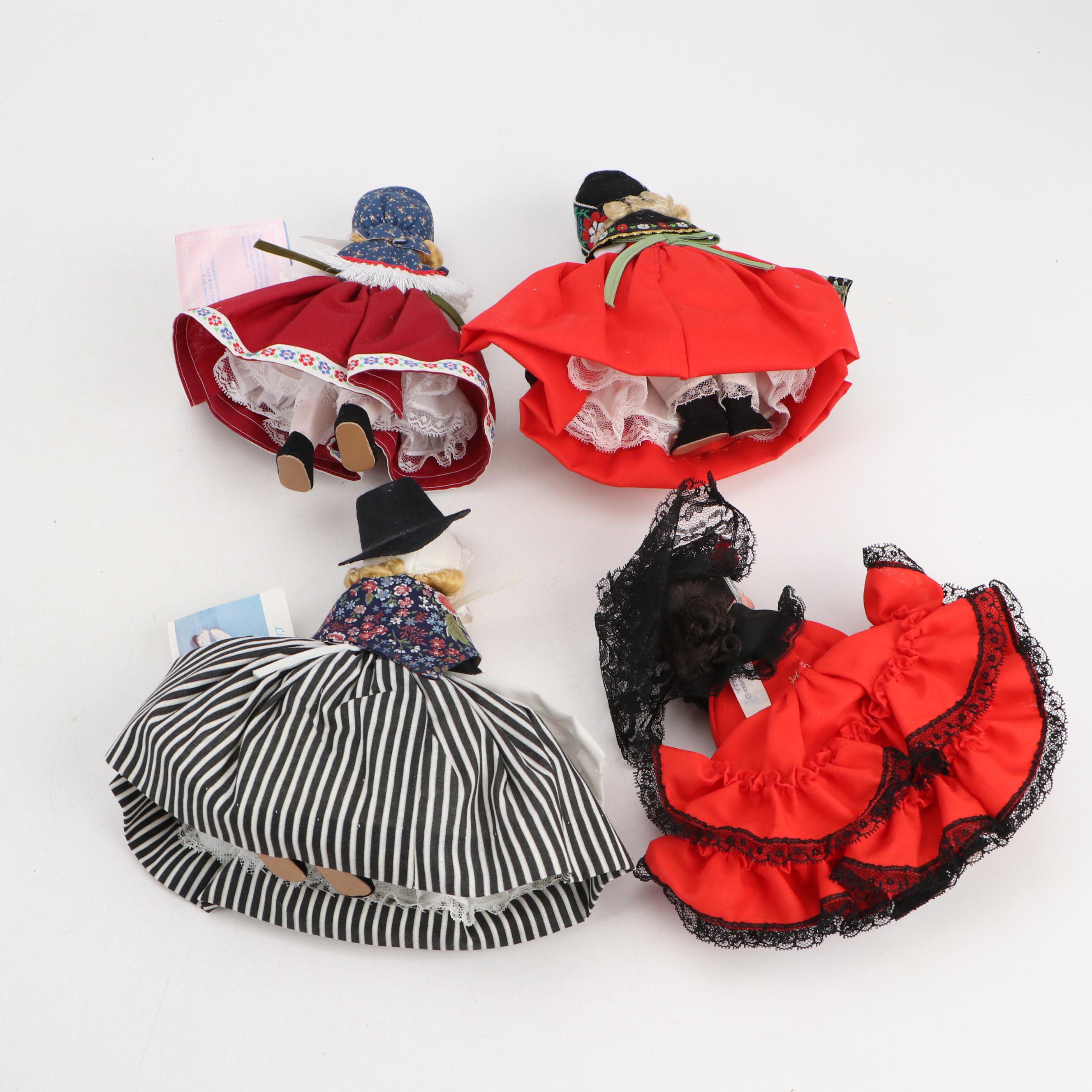 Madame Alexander International Collection and Betsy Ross Dolls with Others
