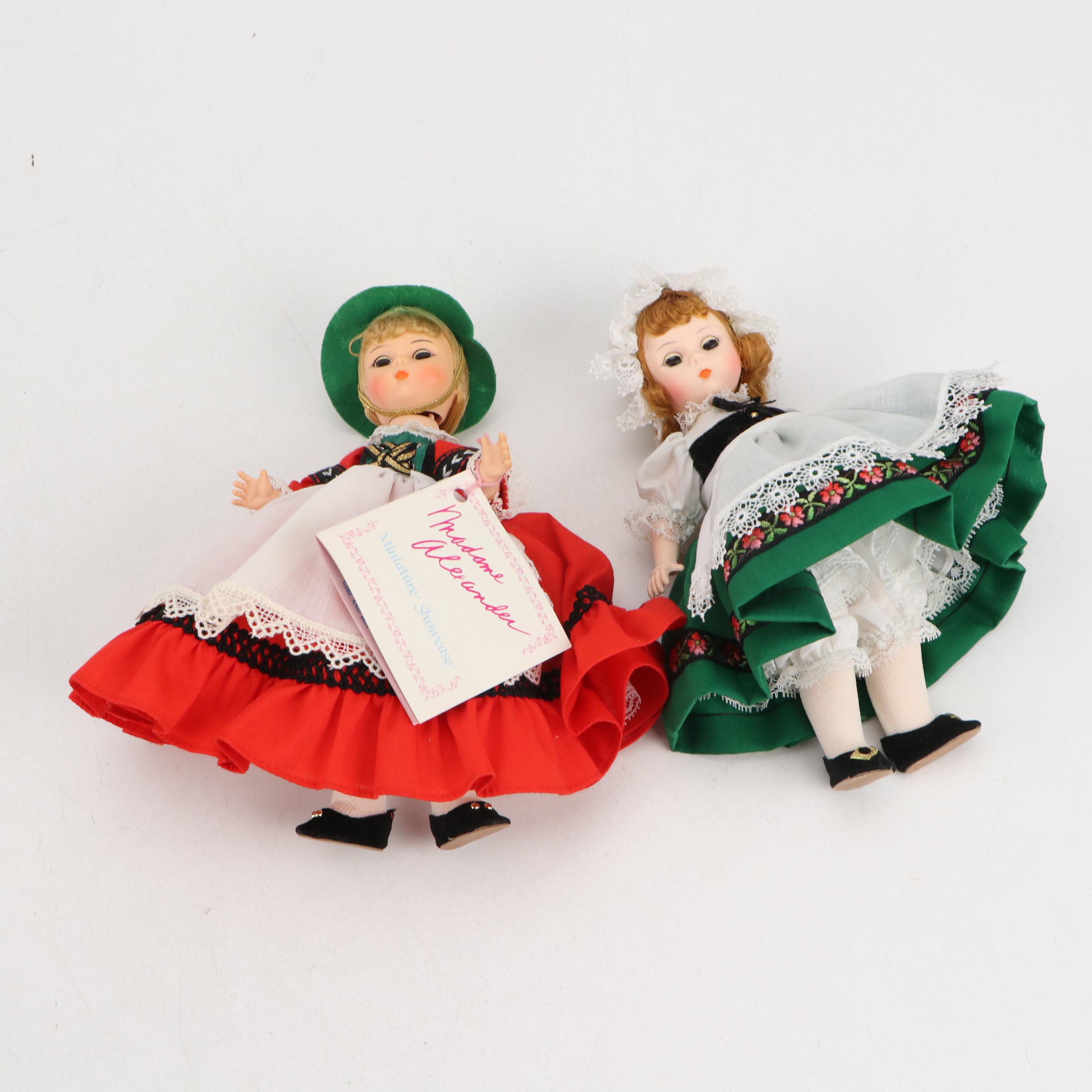 Madame Alexander International Collection and Betsy Ross Dolls with Others