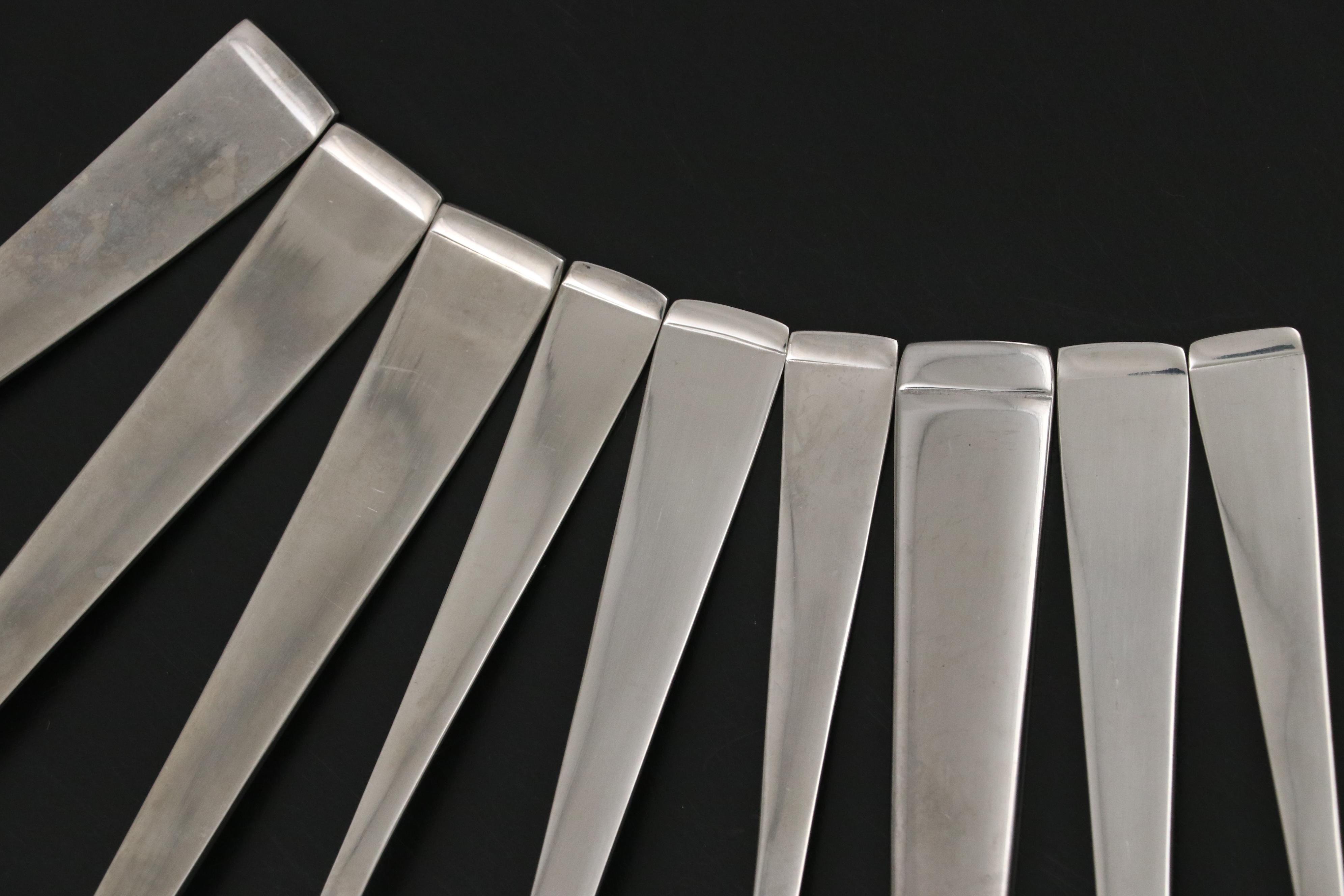 International Silver "New Charm" Stainless Serving Fork and More Flatware