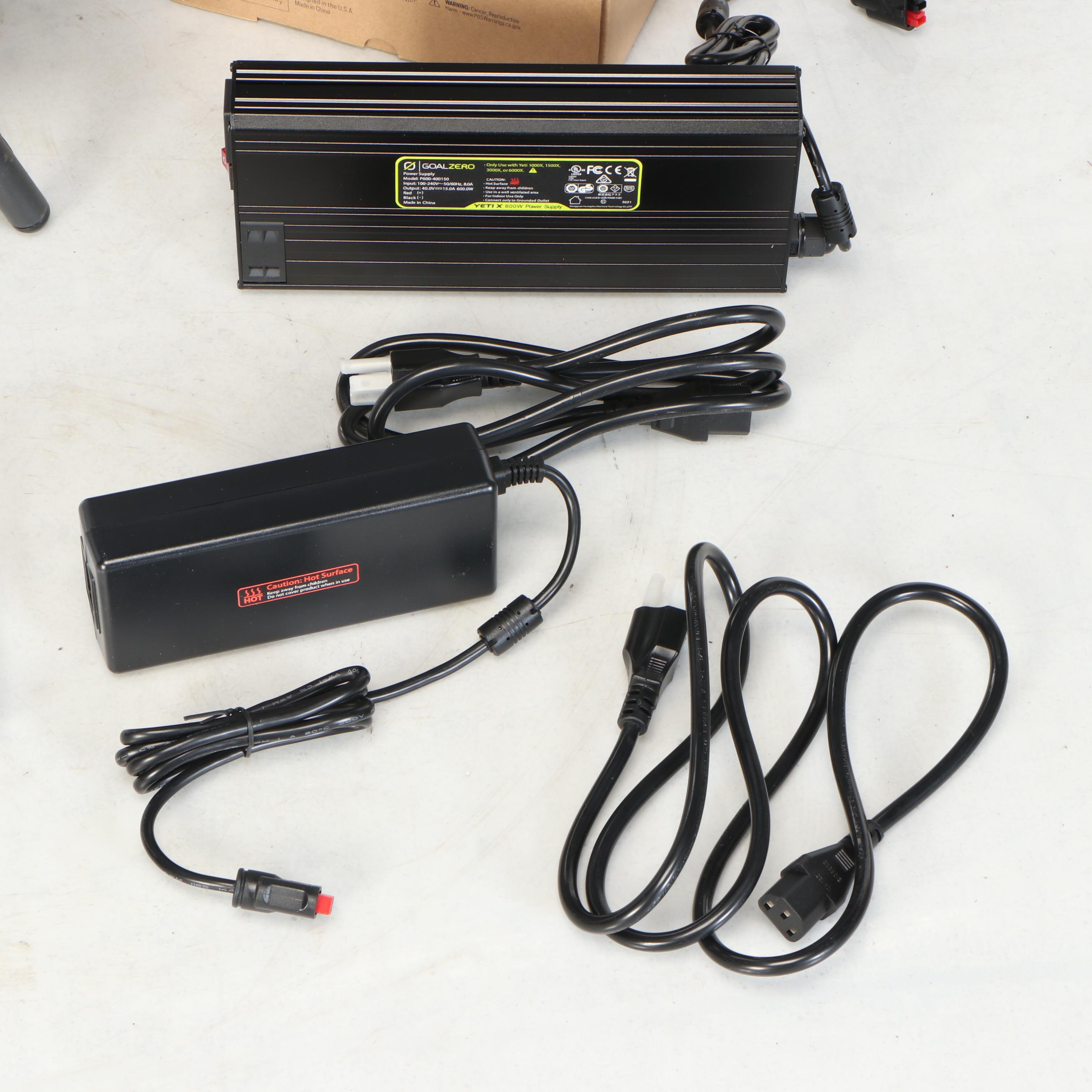 Goal Zero Yeti 3000x Portable Power Station with Power Supply Accessories