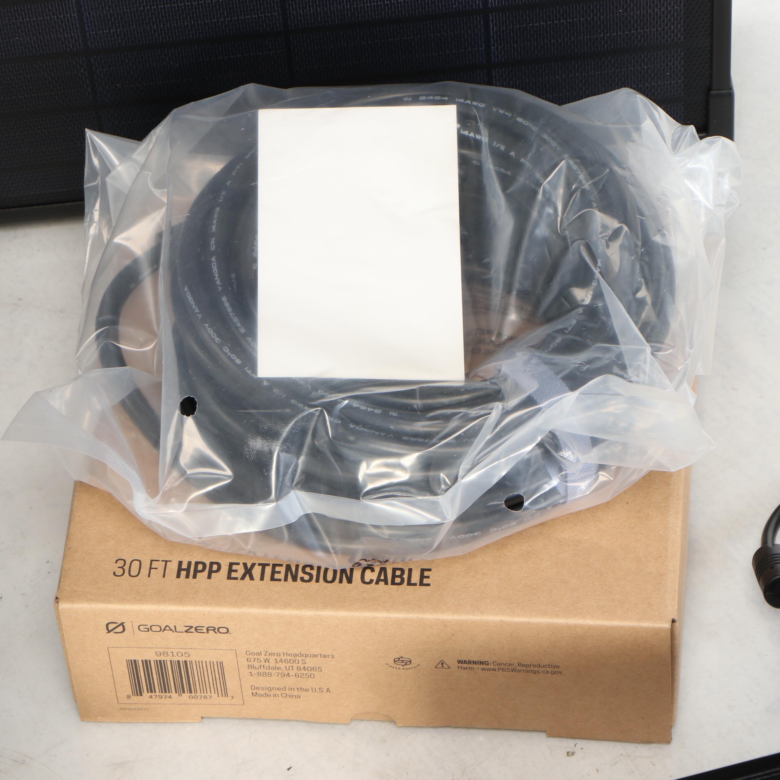 Goal Zero Yeti 3000x Portable Power Station with Power Supply Accessories