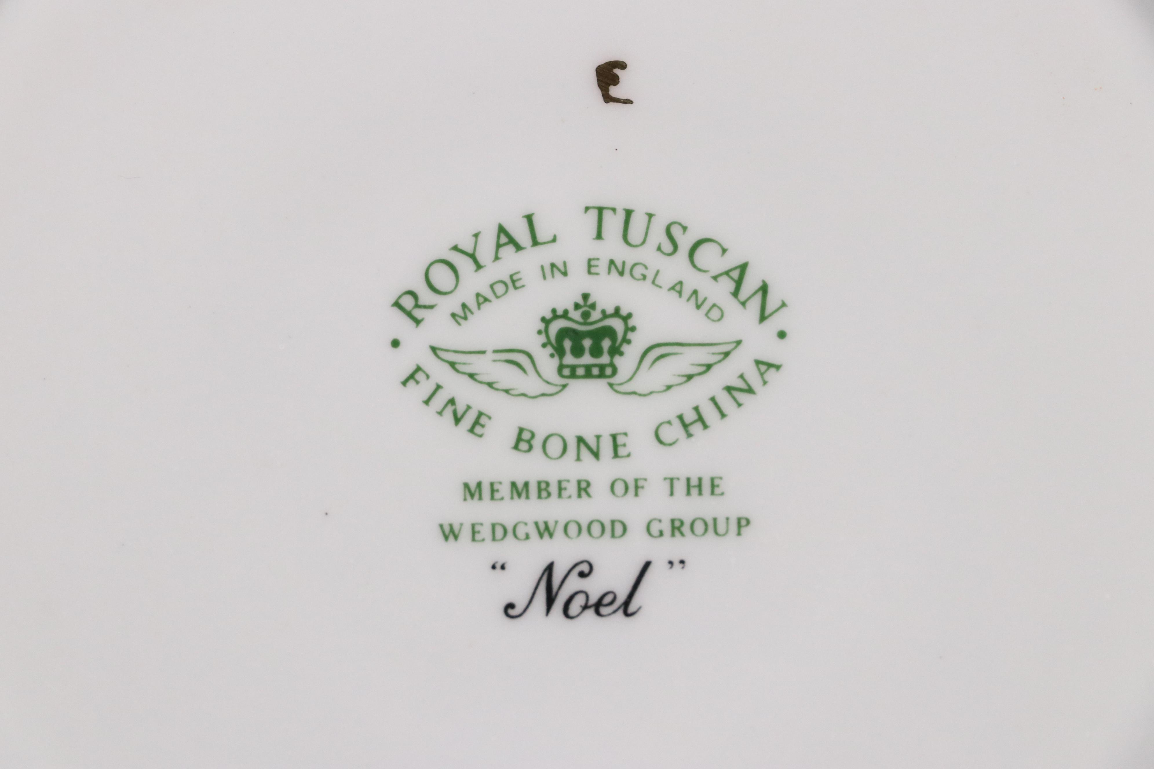 Gibson Designs "Songbirds" Porcelain Plates and Bowls with Royal Tuscan Plate