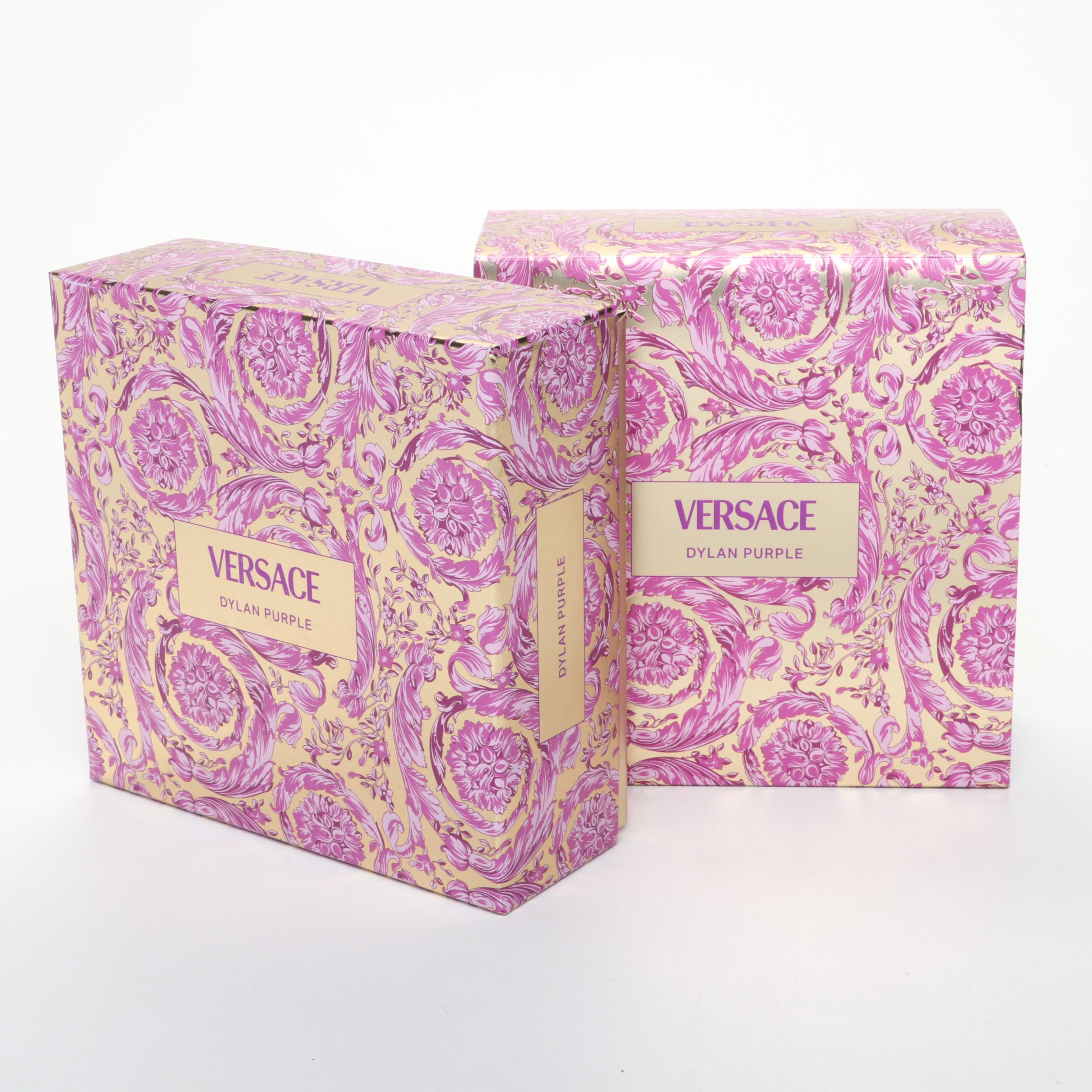 Versace Dylan Purple Eau De Parfum and Perfumed Body Lotion