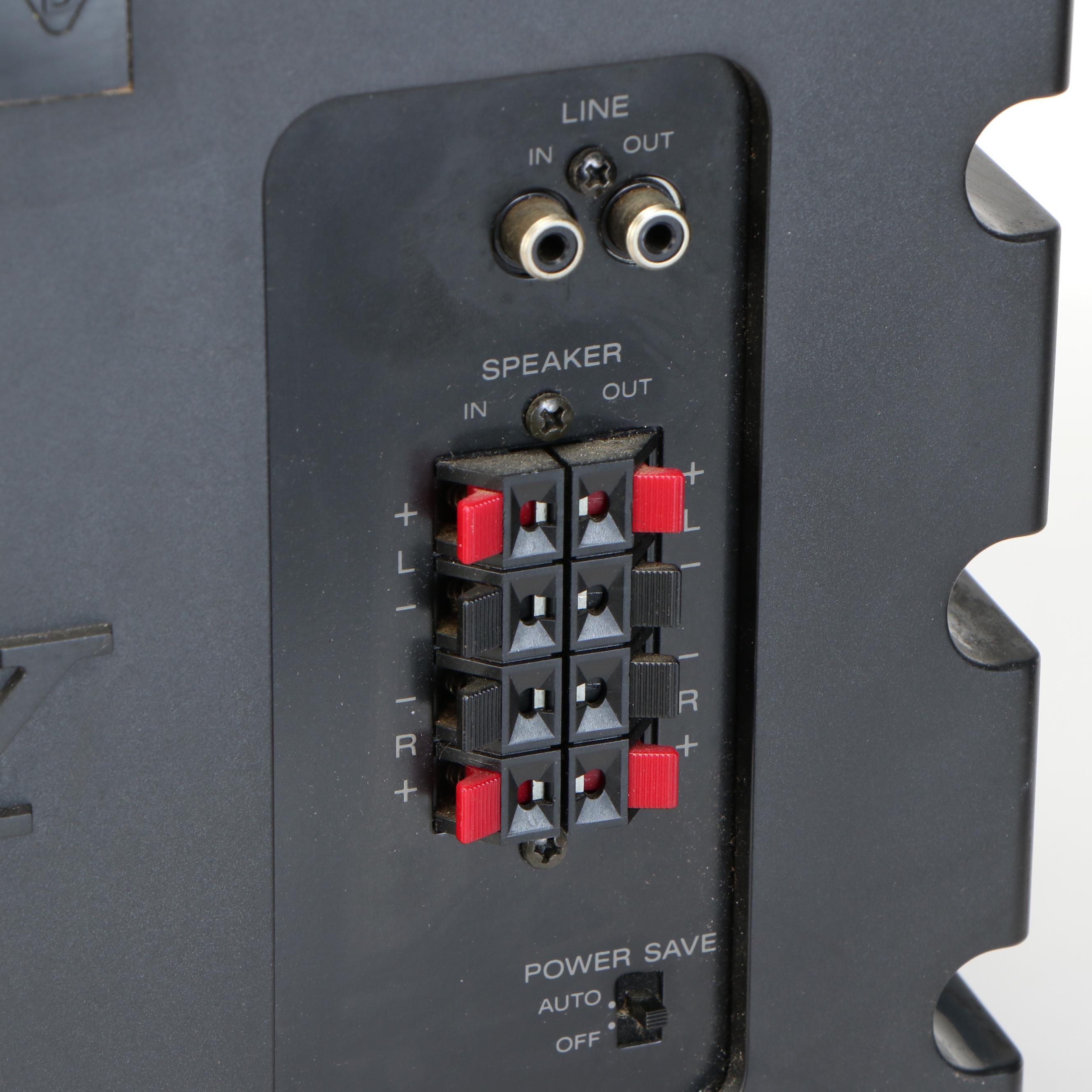 Pair of Jensen JP 1200 Speakers with Sony Active Subwoofer