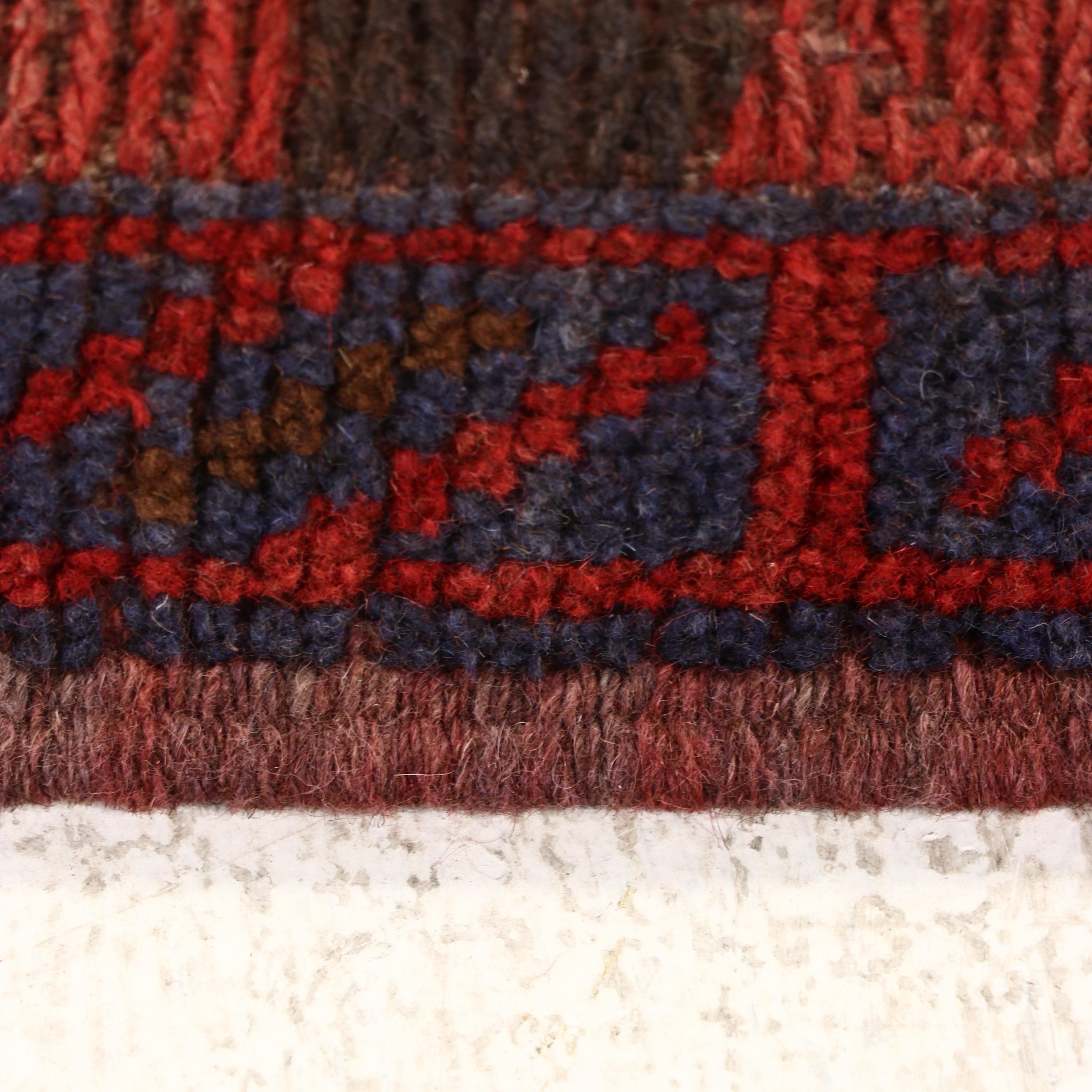 1'11 x 7'10 Handwoven Afghan Mashwani Carpet Runner