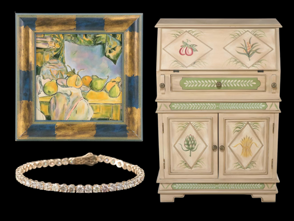 Fine Art, Furniture, Jewelry & Décor