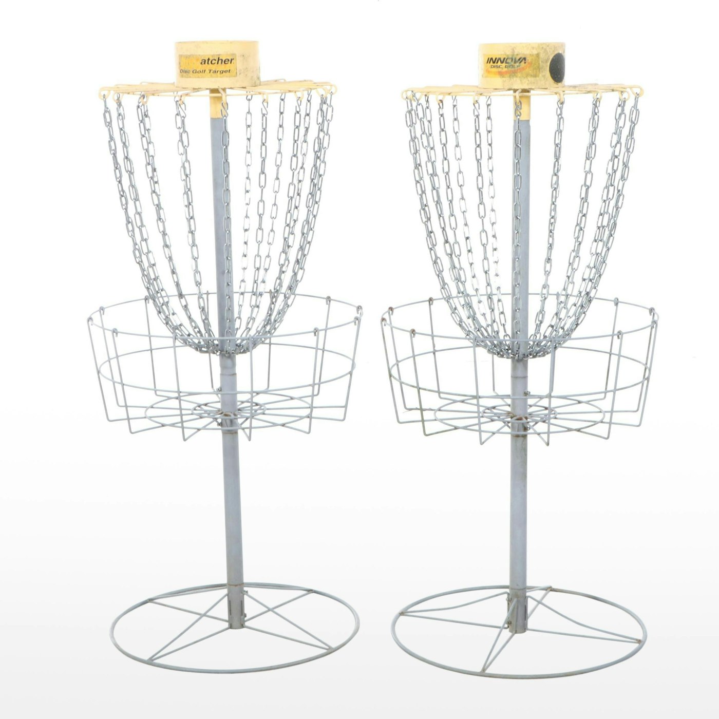 Pair of Innova Disc Golf Target Baskets | EBTH