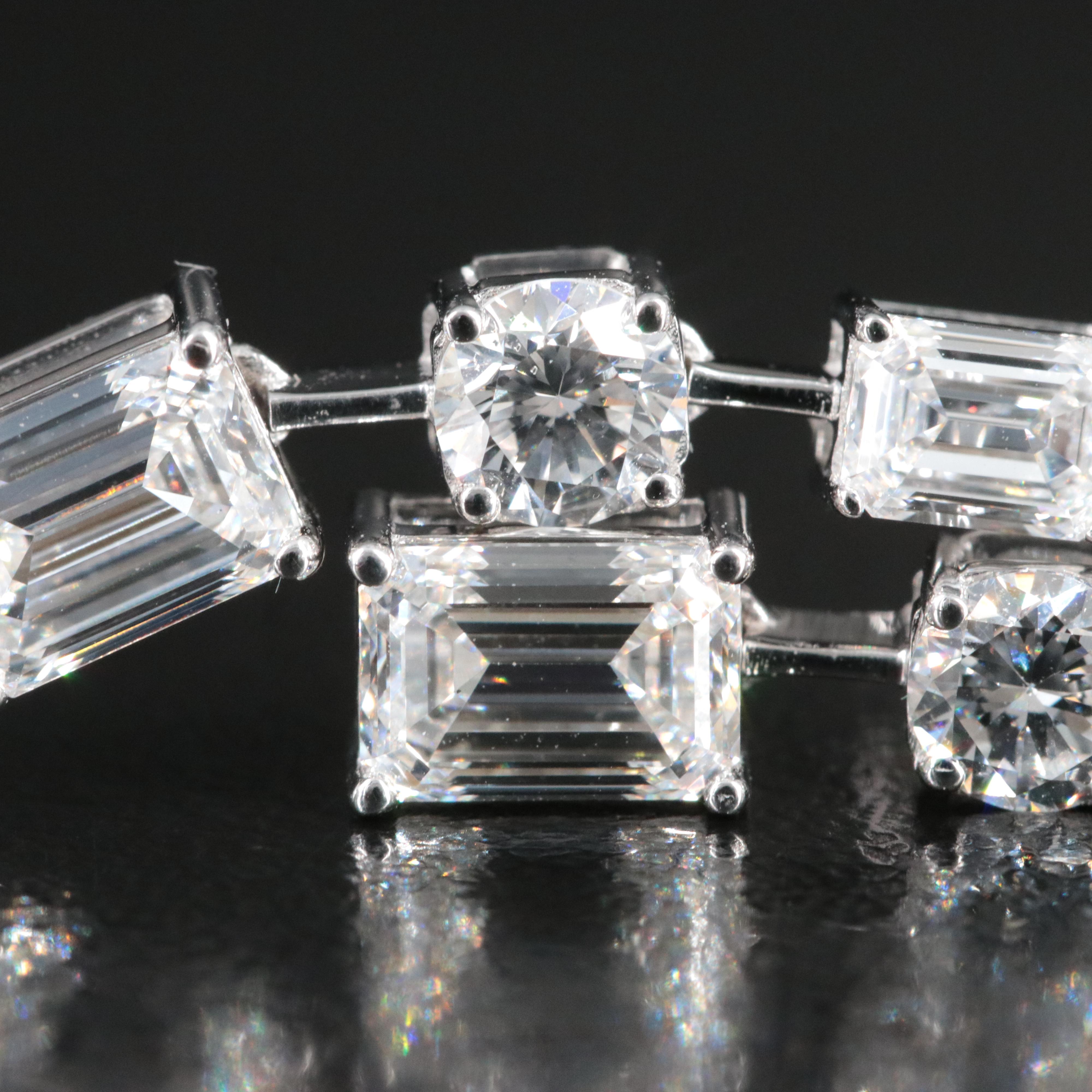 14K 2.77 CTW Lab Grown Diamond Earrings