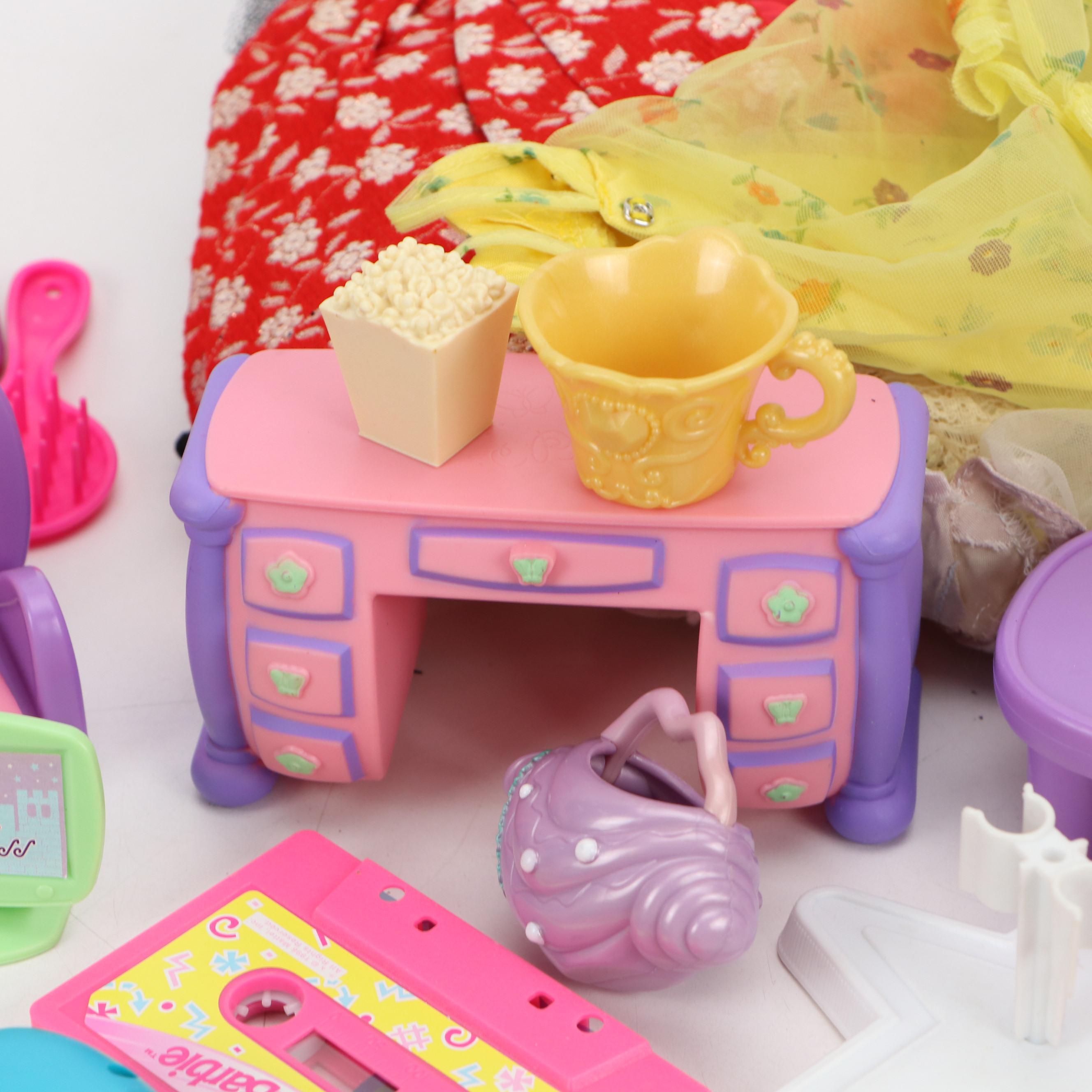 Mattel Barbie, Bratz, Monster High and Other Furniture, Clothing and Accessories