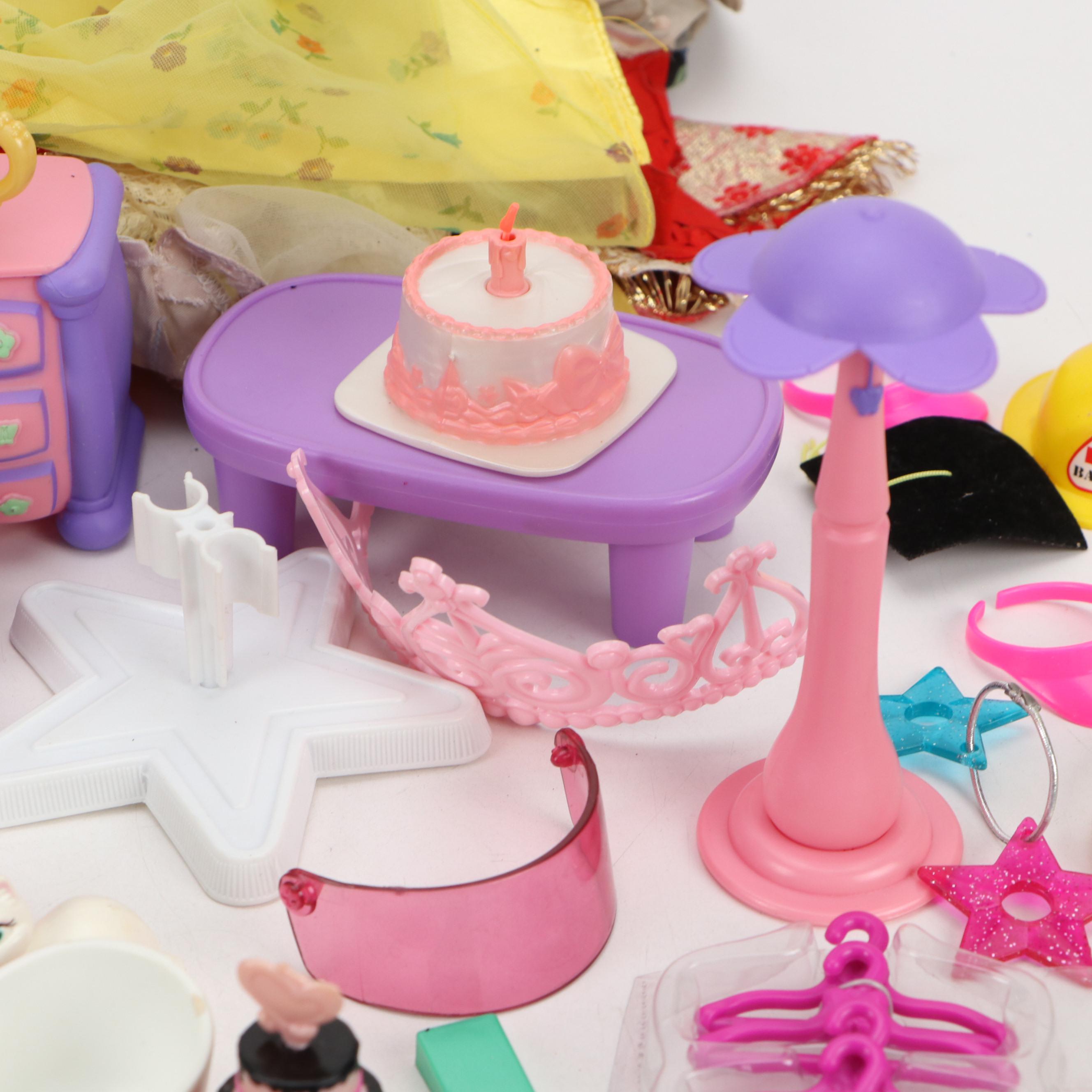 Mattel Barbie, Bratz, Monster High and Other Furniture, Clothing and Accessories
