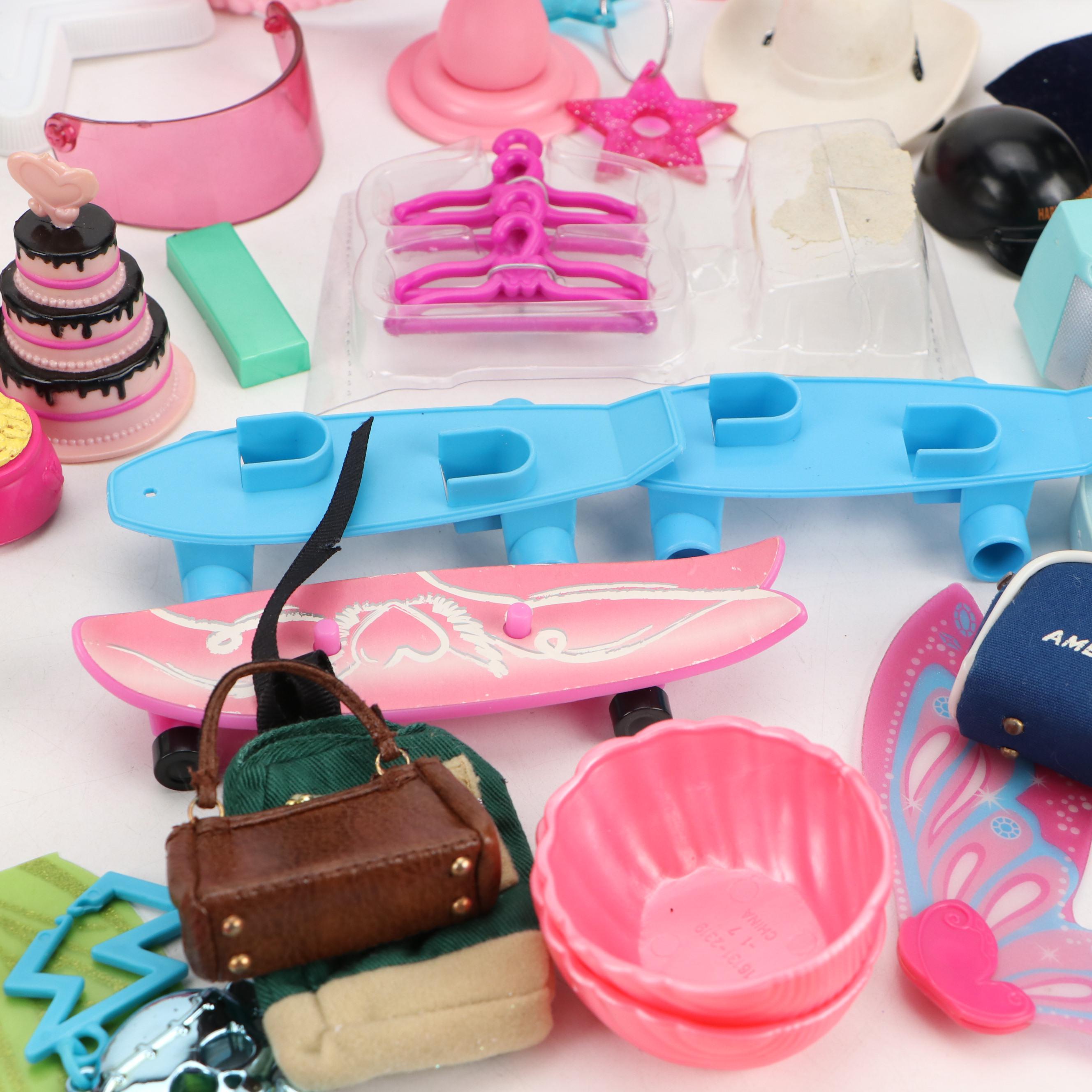 Mattel Barbie, Bratz, Monster High and Other Furniture, Clothing and Accessories