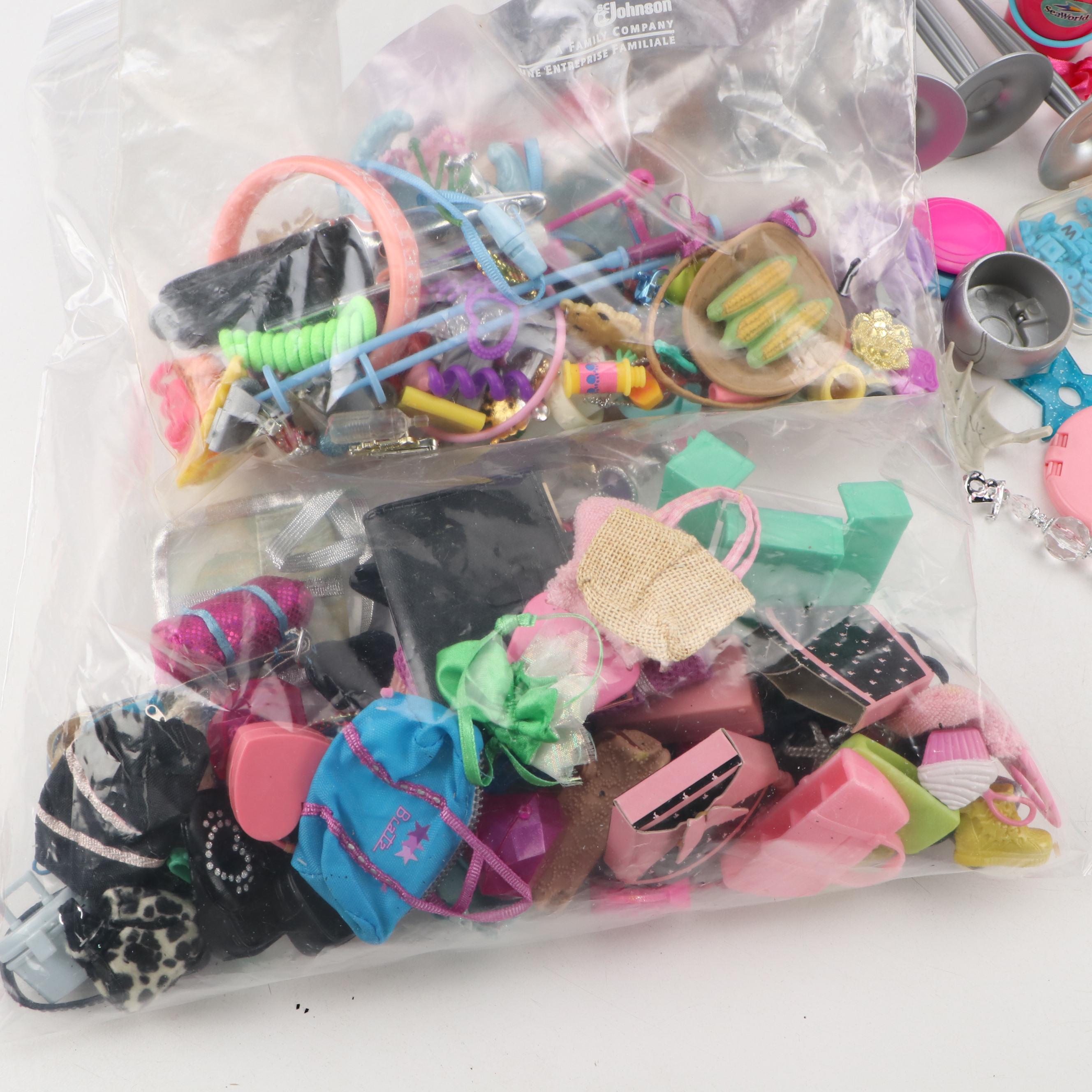 Mattel Barbie, Bratz, Monster High and Other Furniture, Clothing and Accessories