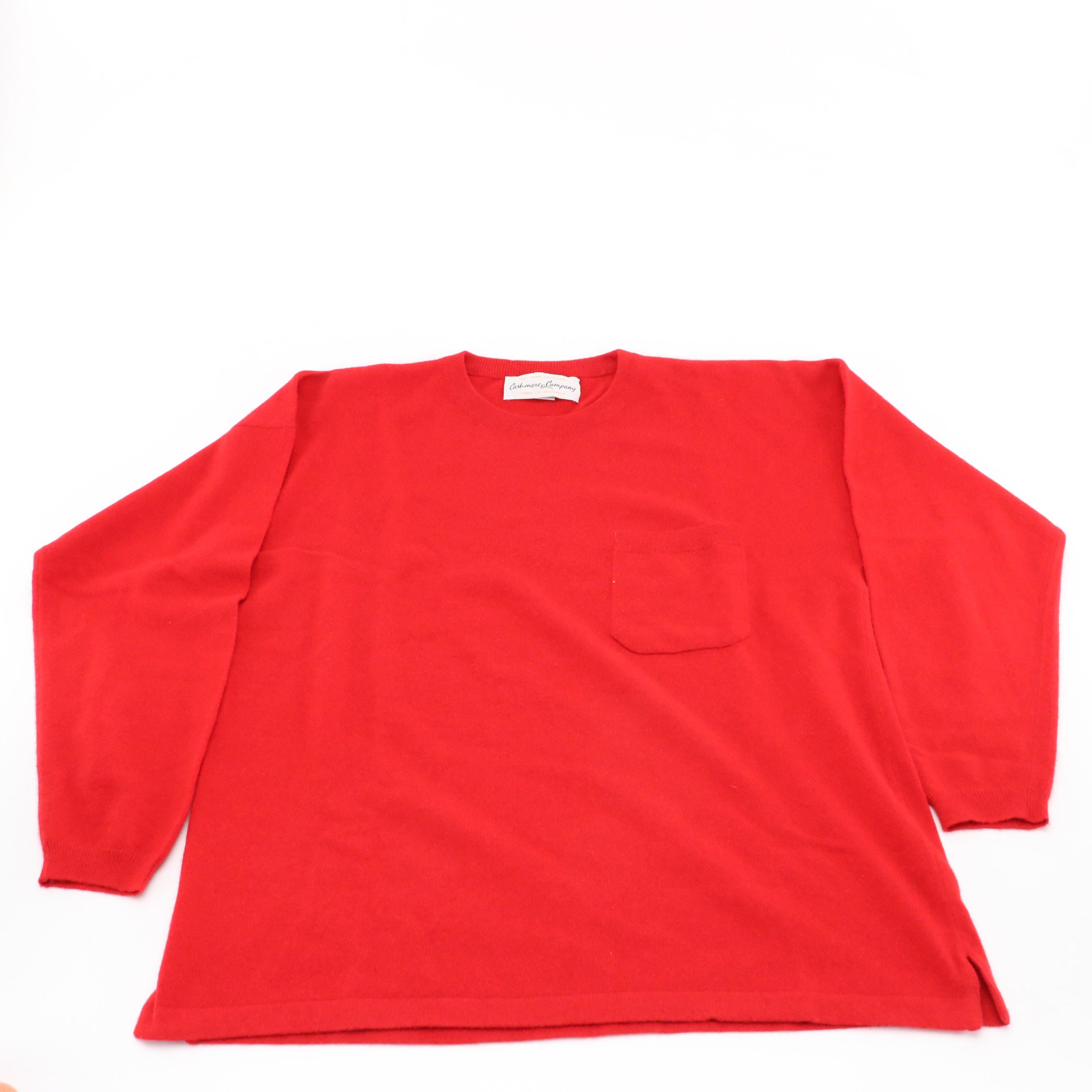 Ballantyne Short Sleeve and Cashmere Company Long Sleeve Tops in Cashmere