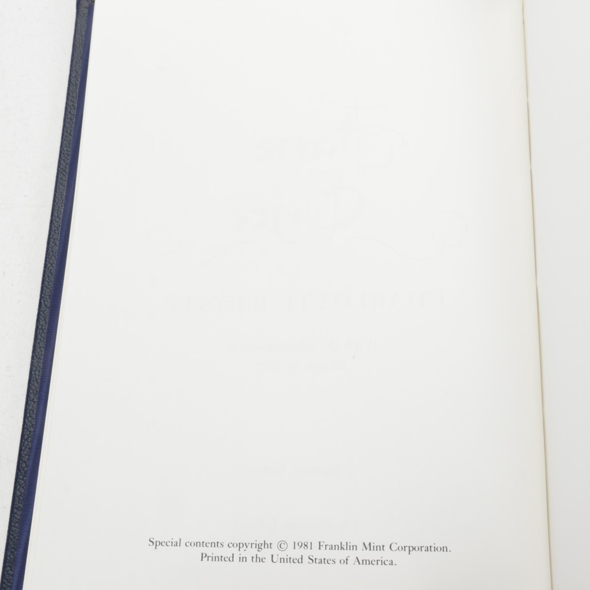 Franklin Library Collection of Eight Leather-Bound Personal Library Books