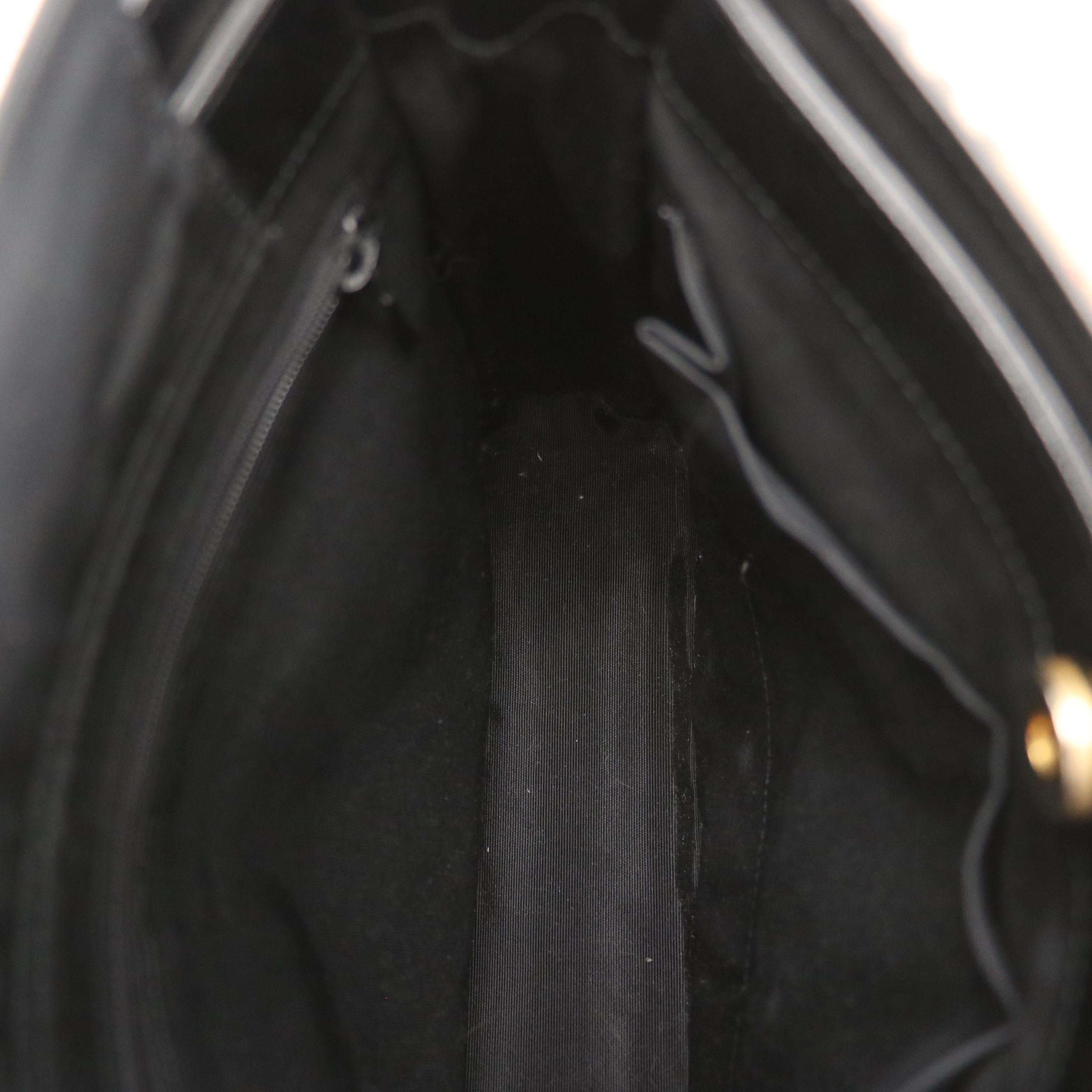 Burberry Haymarket Check Canvas Shoulder Bag with Black Leather Trim