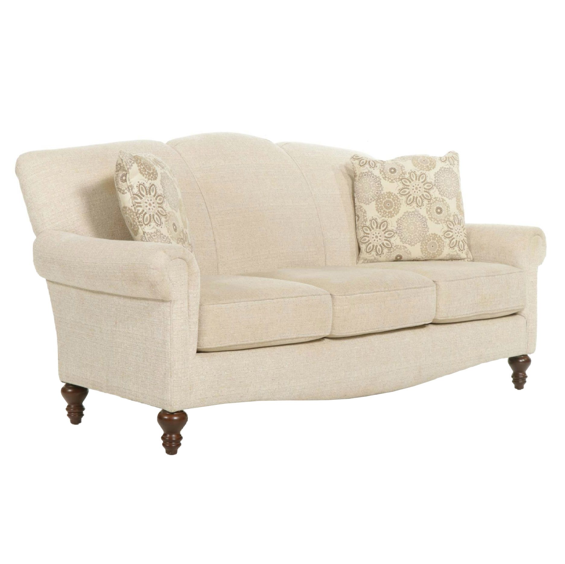 Front Room Furnishings Upholstered Sofa, Early 20th Century