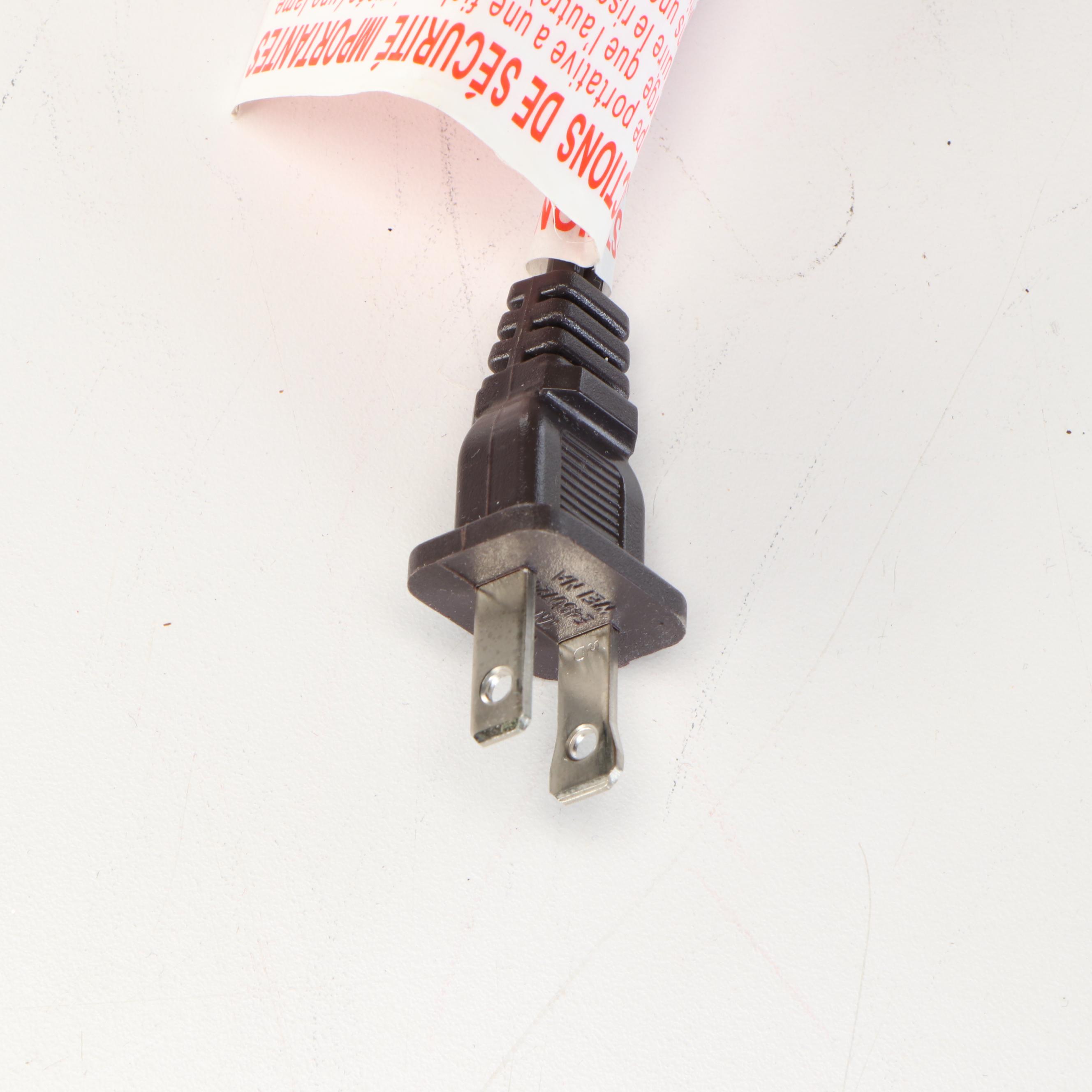 Resin Driftwood Style Table Lamp and Drum Shade with Metal Treeline Silhouette