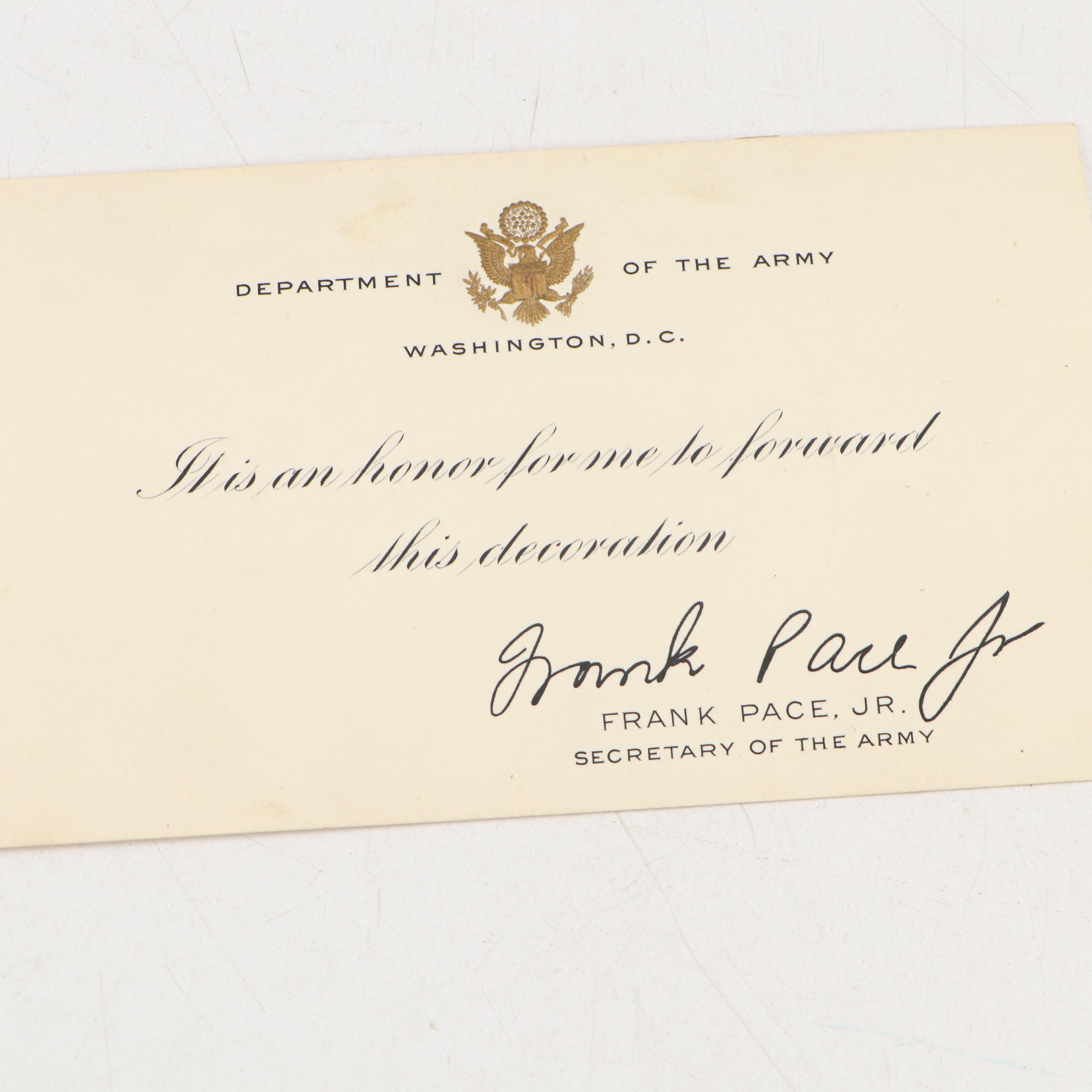 World War II Era Pacific Theater Photographs with Medals, Ephemera and More