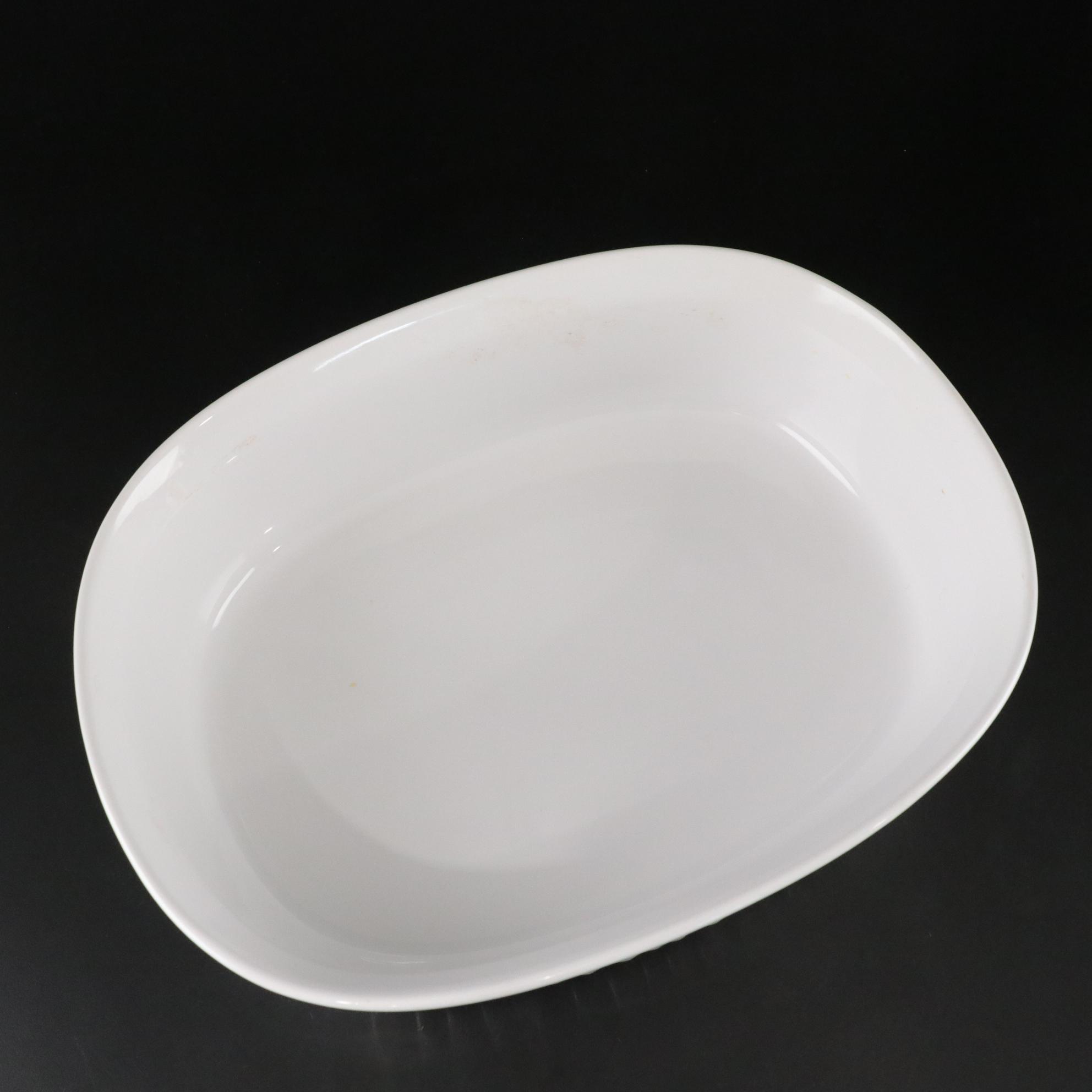 CorningWare "French White" Lidded Casserole Dishes and Bakeware with Pyrex Lids