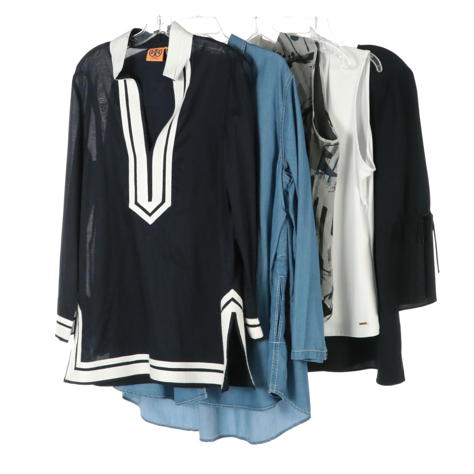 Tory Burch, Lafayette 148 New York, Armani, Calvin Klein & Stella Carakasi Tops