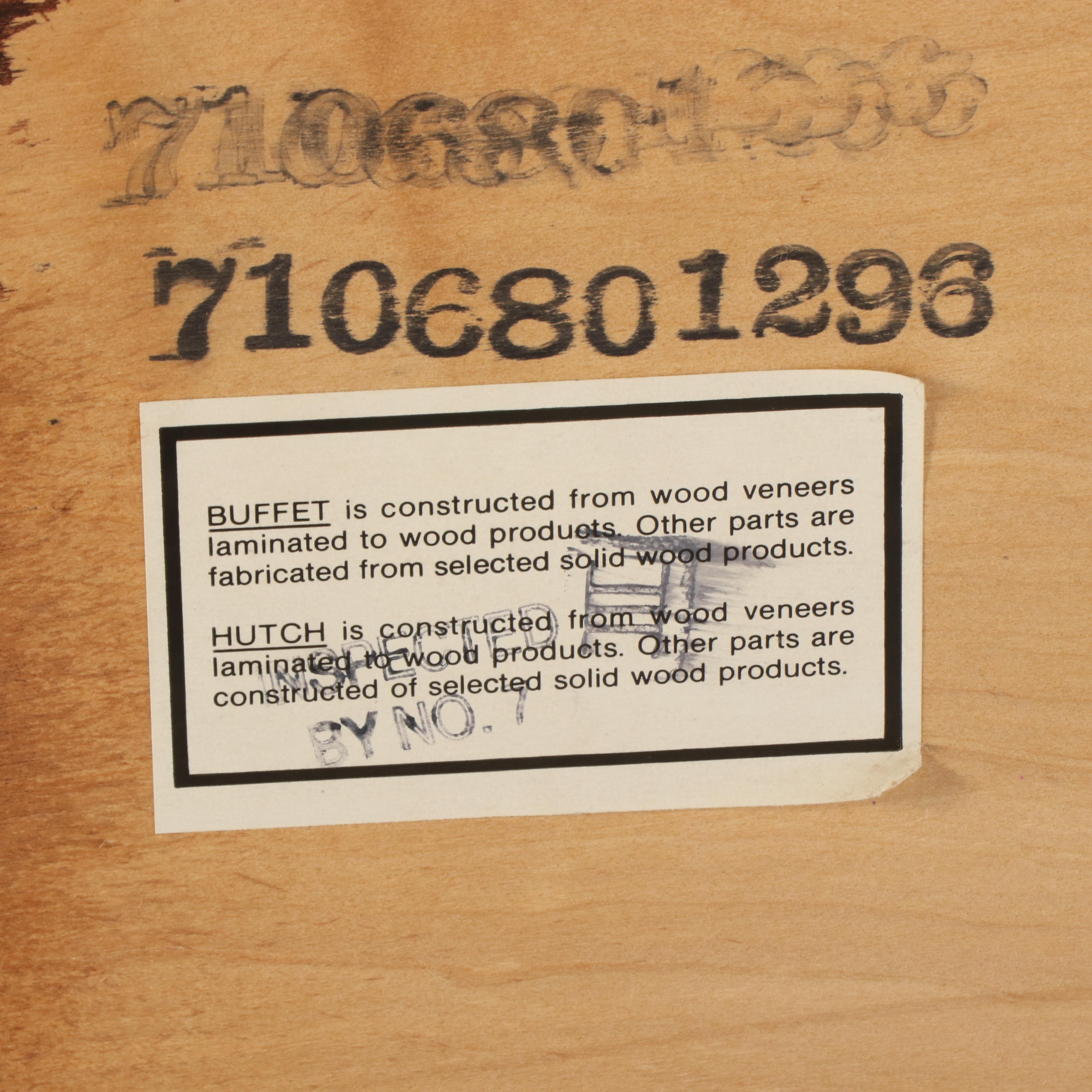 Alexander Julian Home Colours Neoclassical Style Cherry Hutch