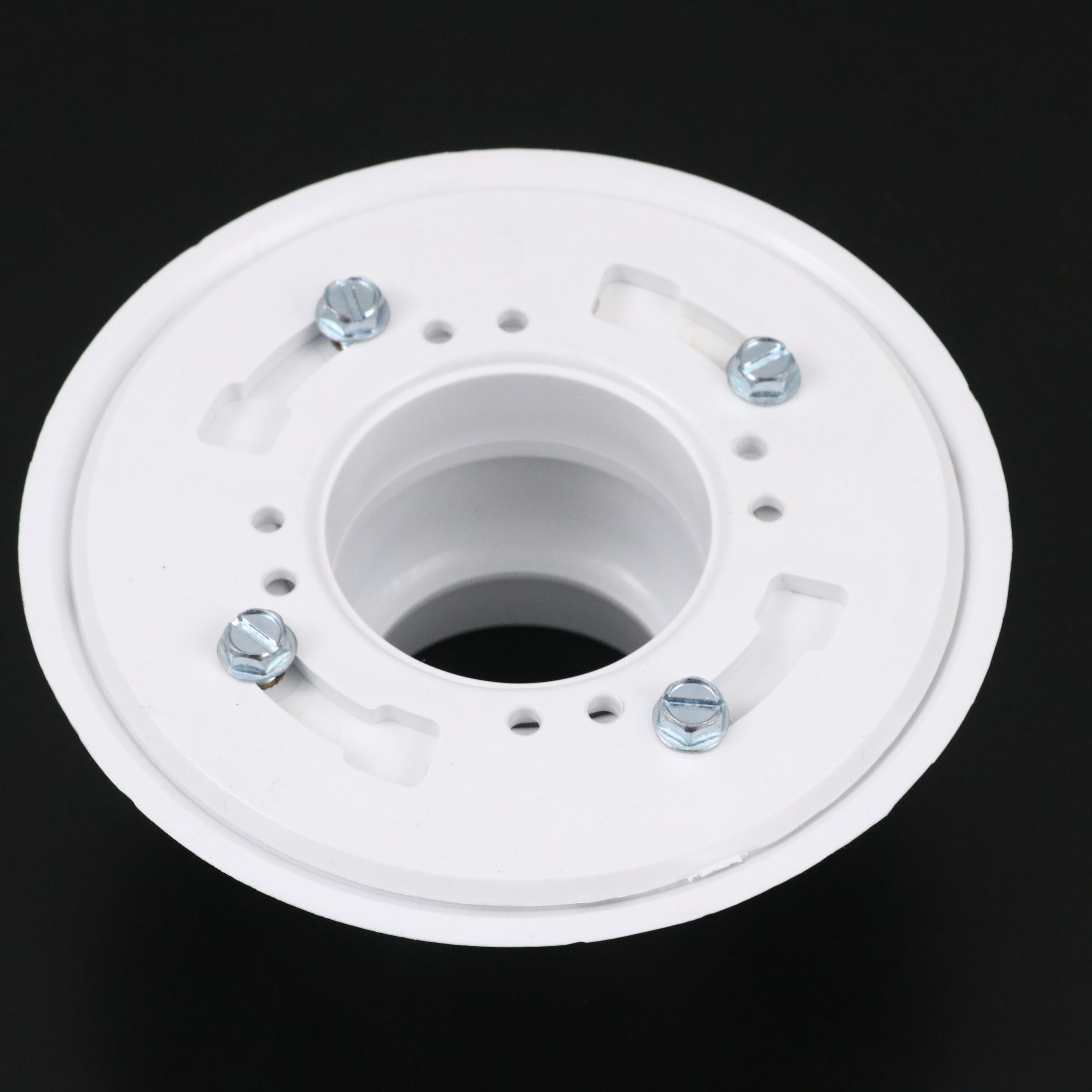 PVC Drain Flange Couplings and Shower Drains with Stainless Steel Strainers