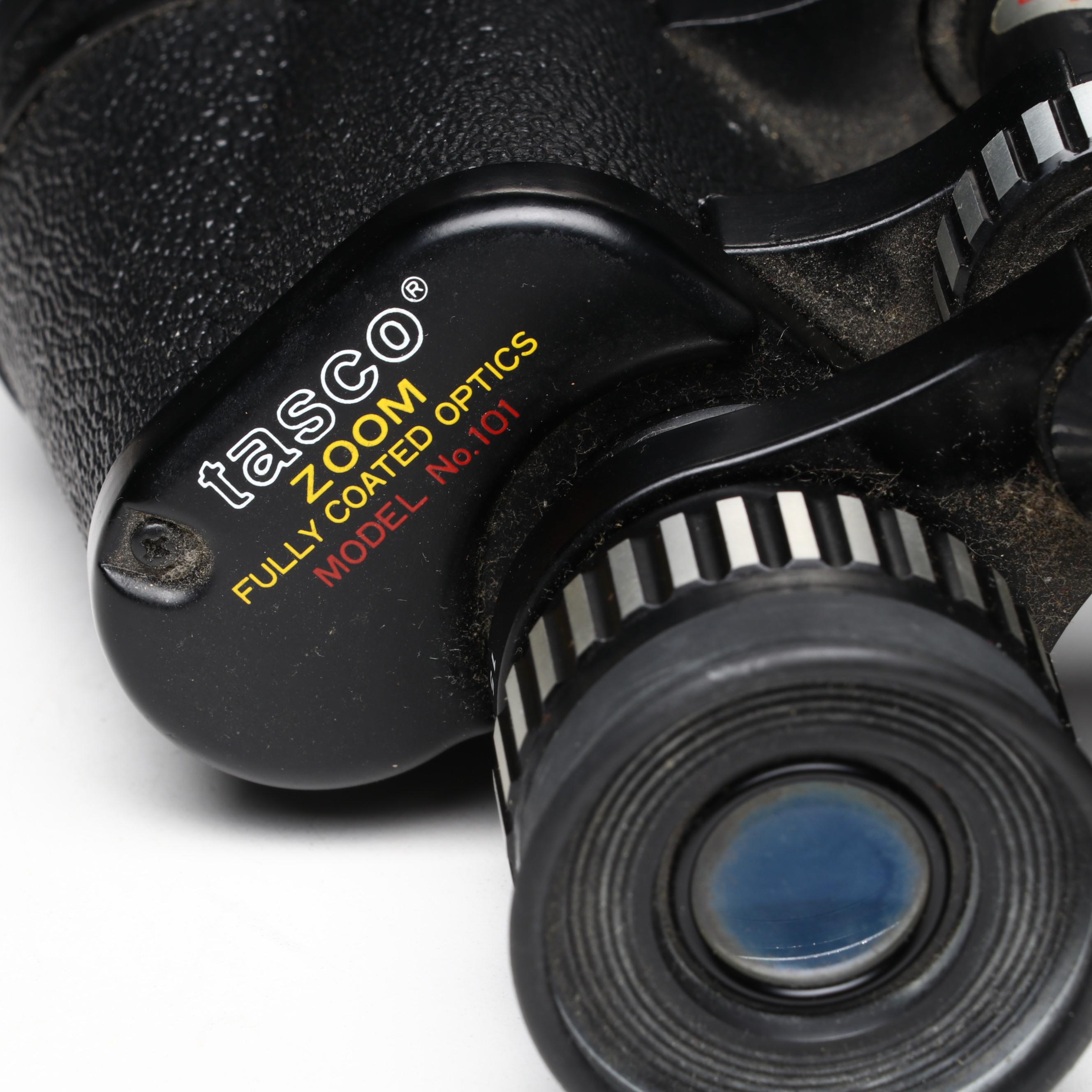 7x-15x35 Binoculars by KaLimar and Tasco with Cases